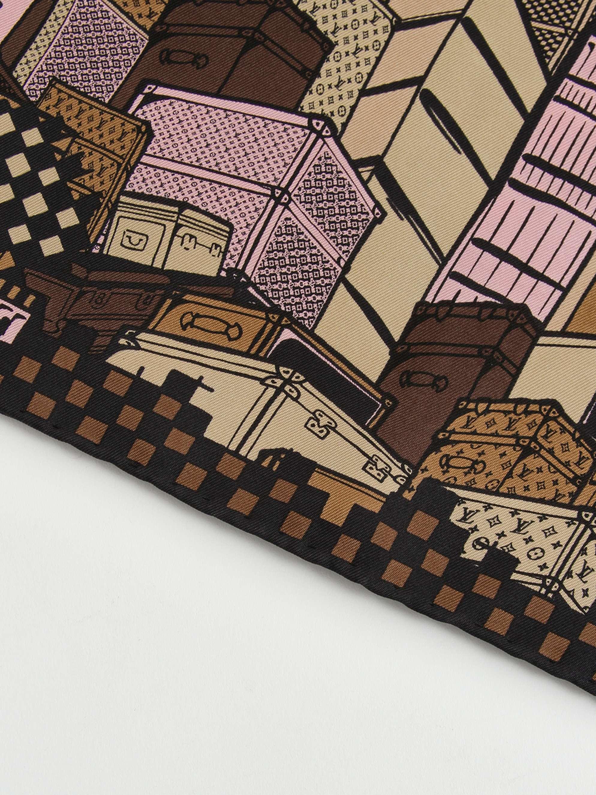 Louis Vuitton Silk Scarf, фото 4