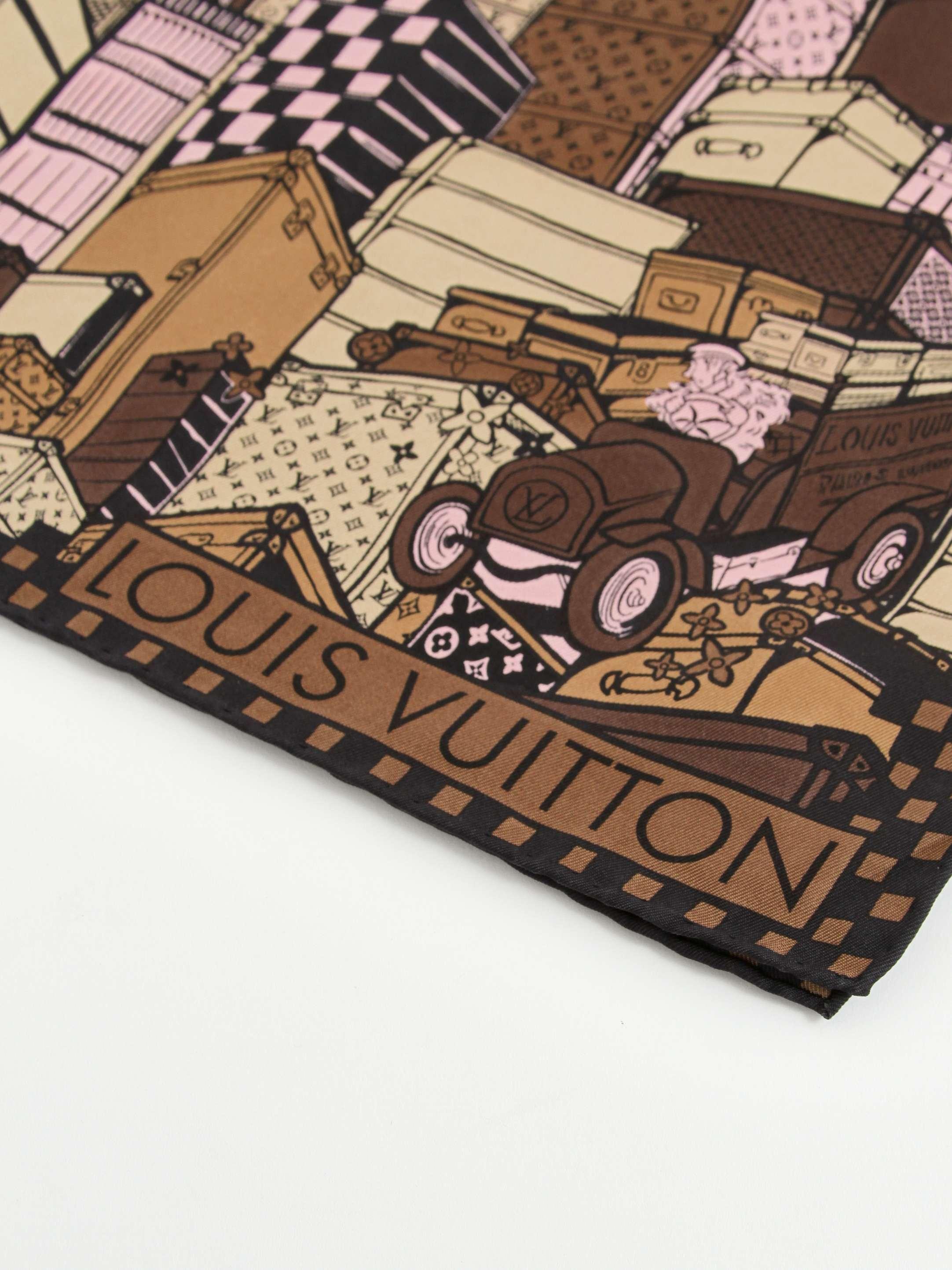 Louis Vuitton Silk Scarf, фото 2