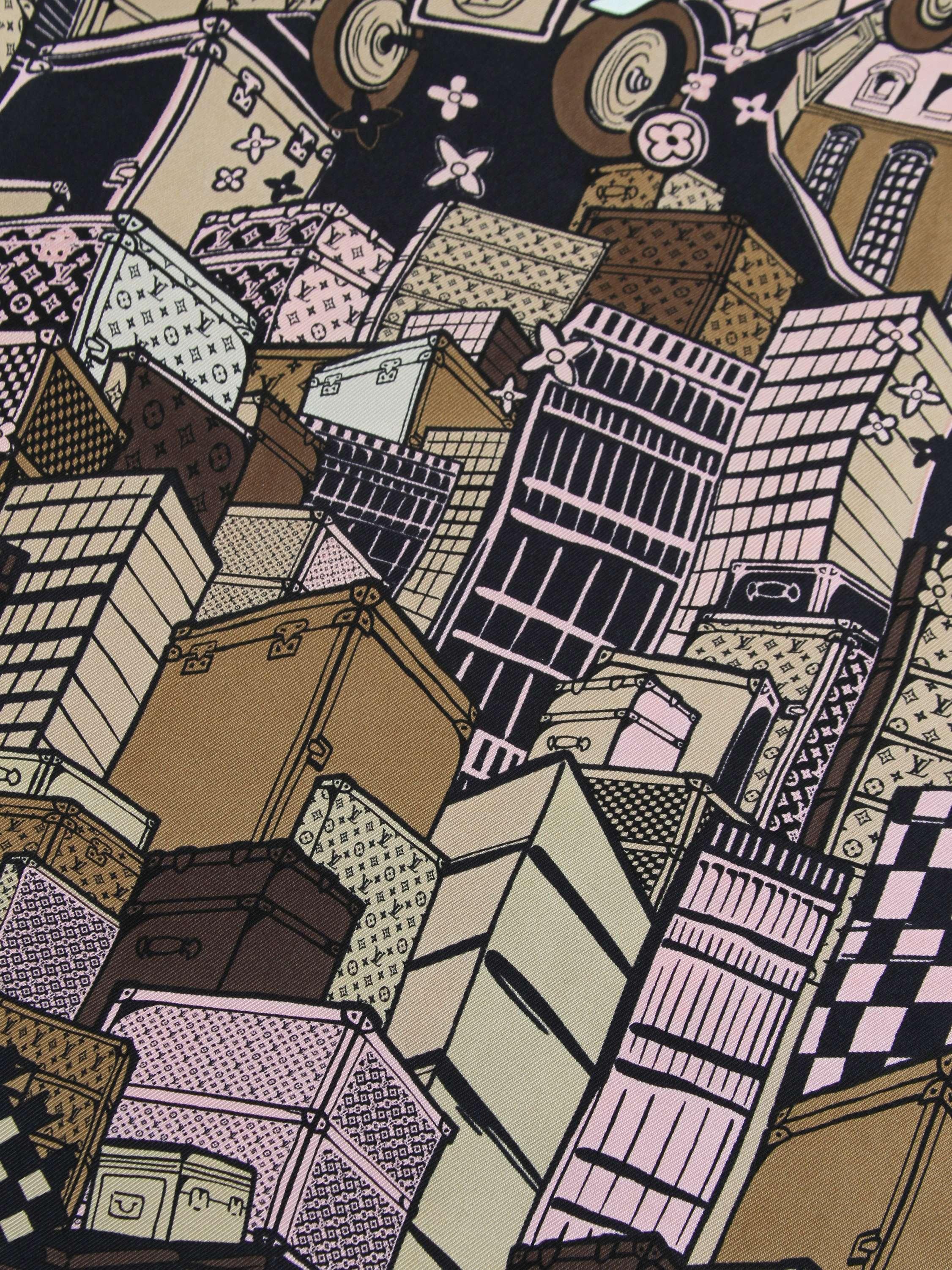 Louis Vuitton Silk Scarf, фото 5