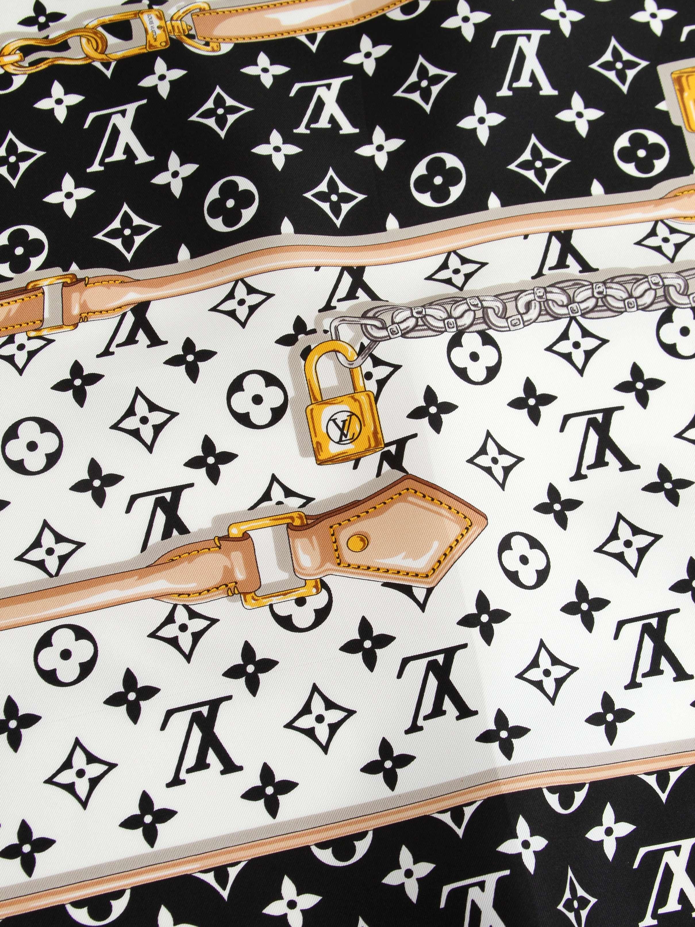 Louis Vuitton Silk Scarf, фото 4