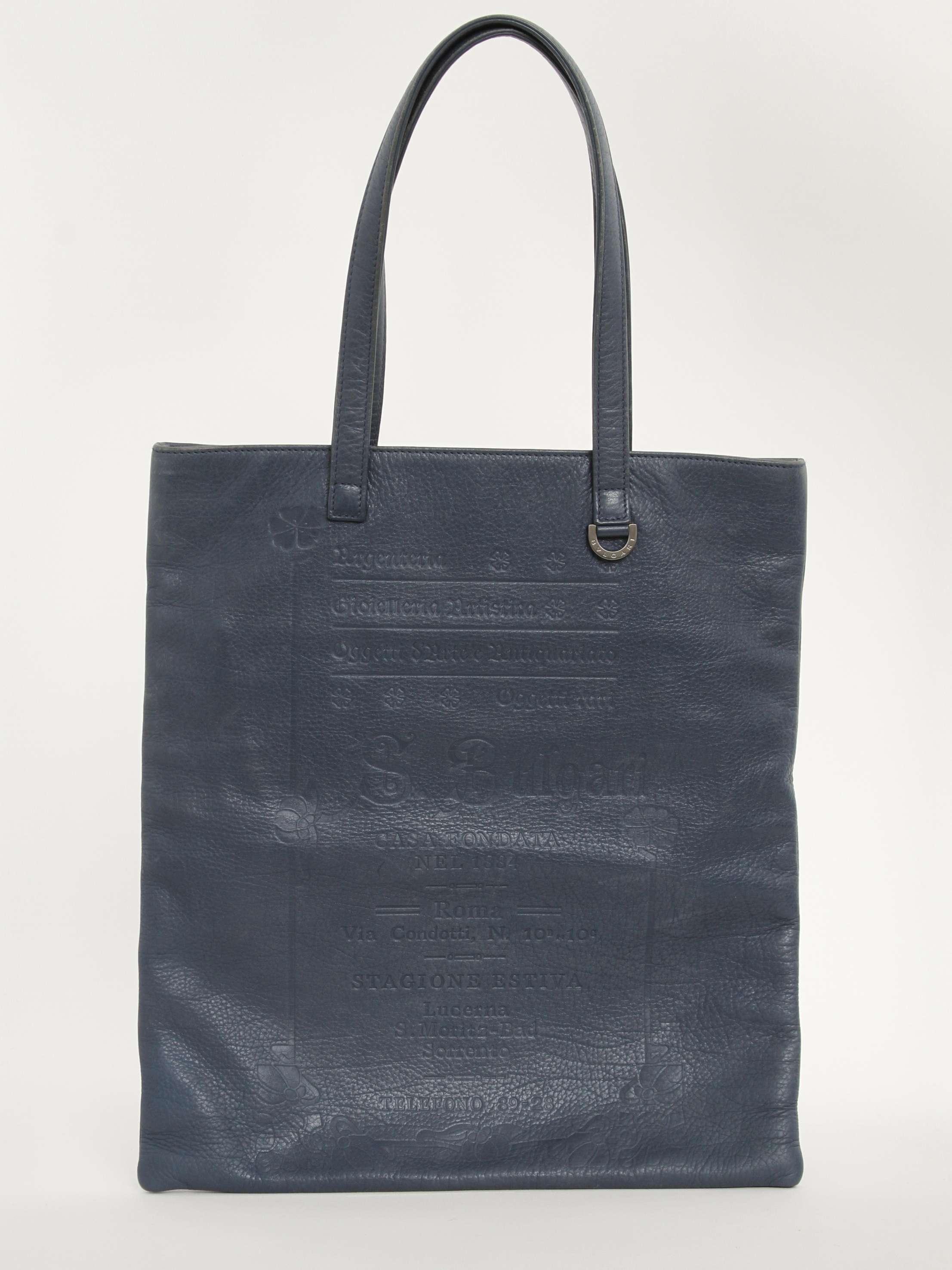 Bvlgari Leather Bag, фото 1