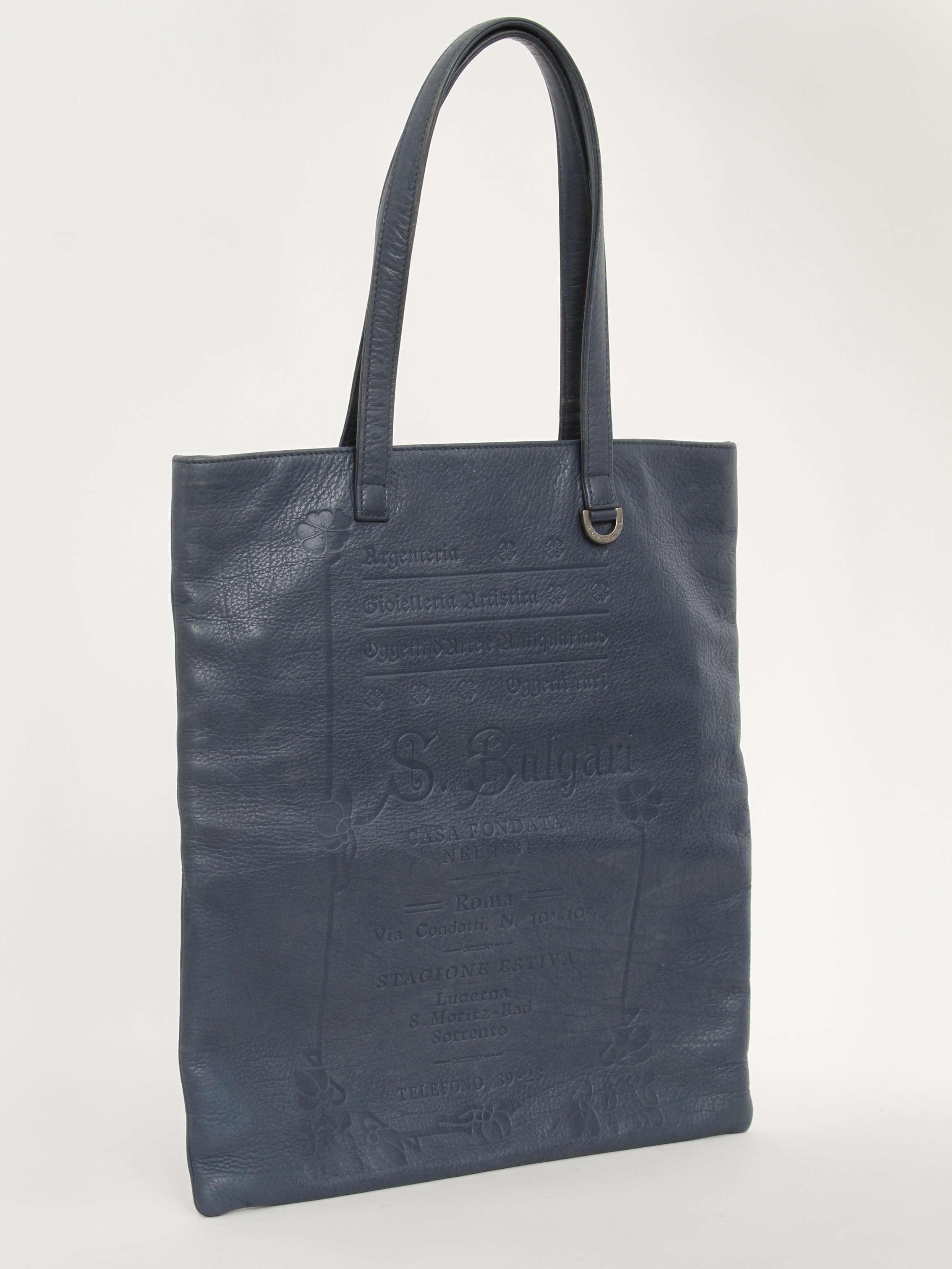 Bvlgari Leather Bag, фото 2