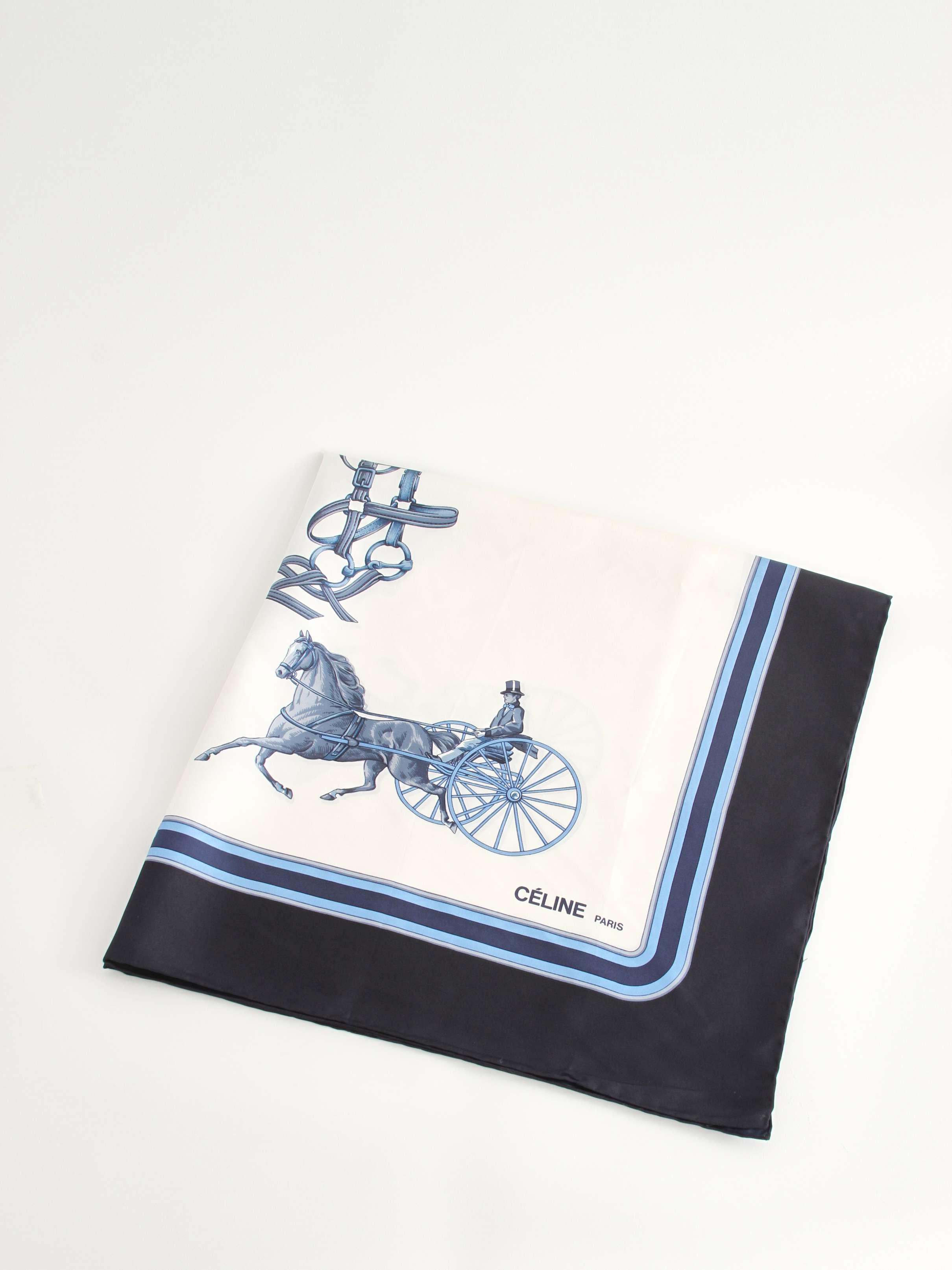 Celine Silk Scarf, фото 1