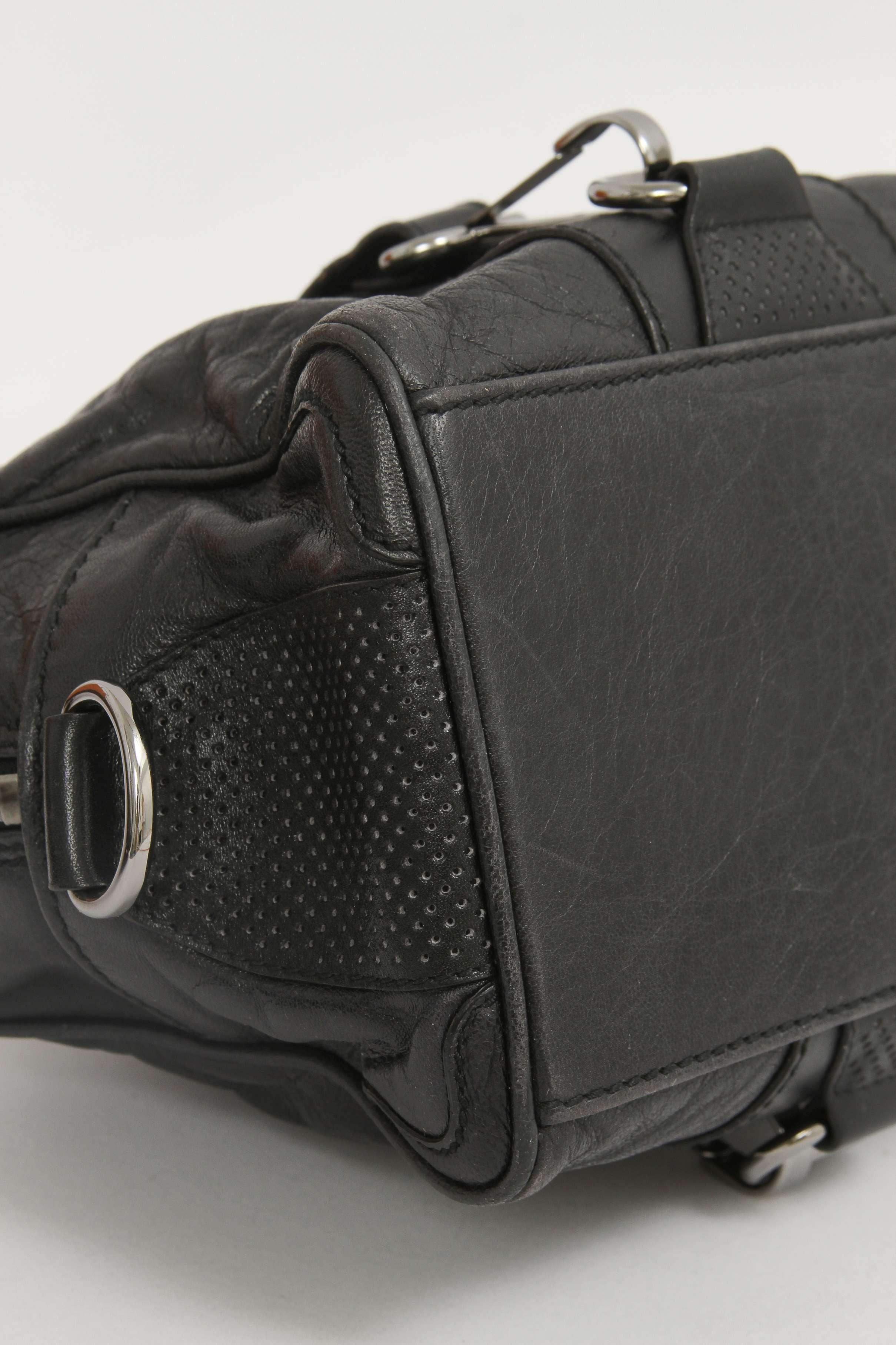 Balenciaga Leather Bag, фото 4