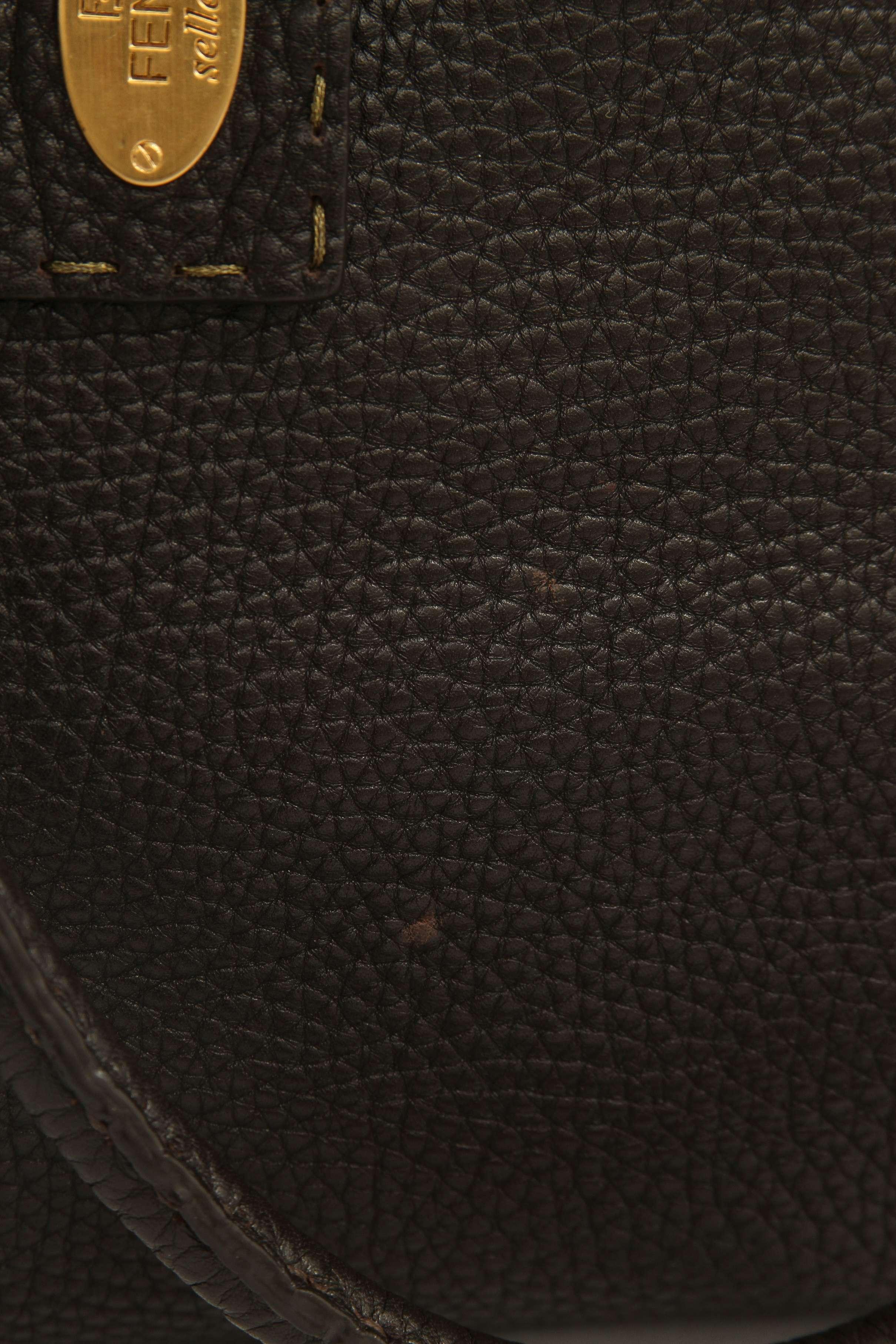 Fendi Leather Bag, фото 5