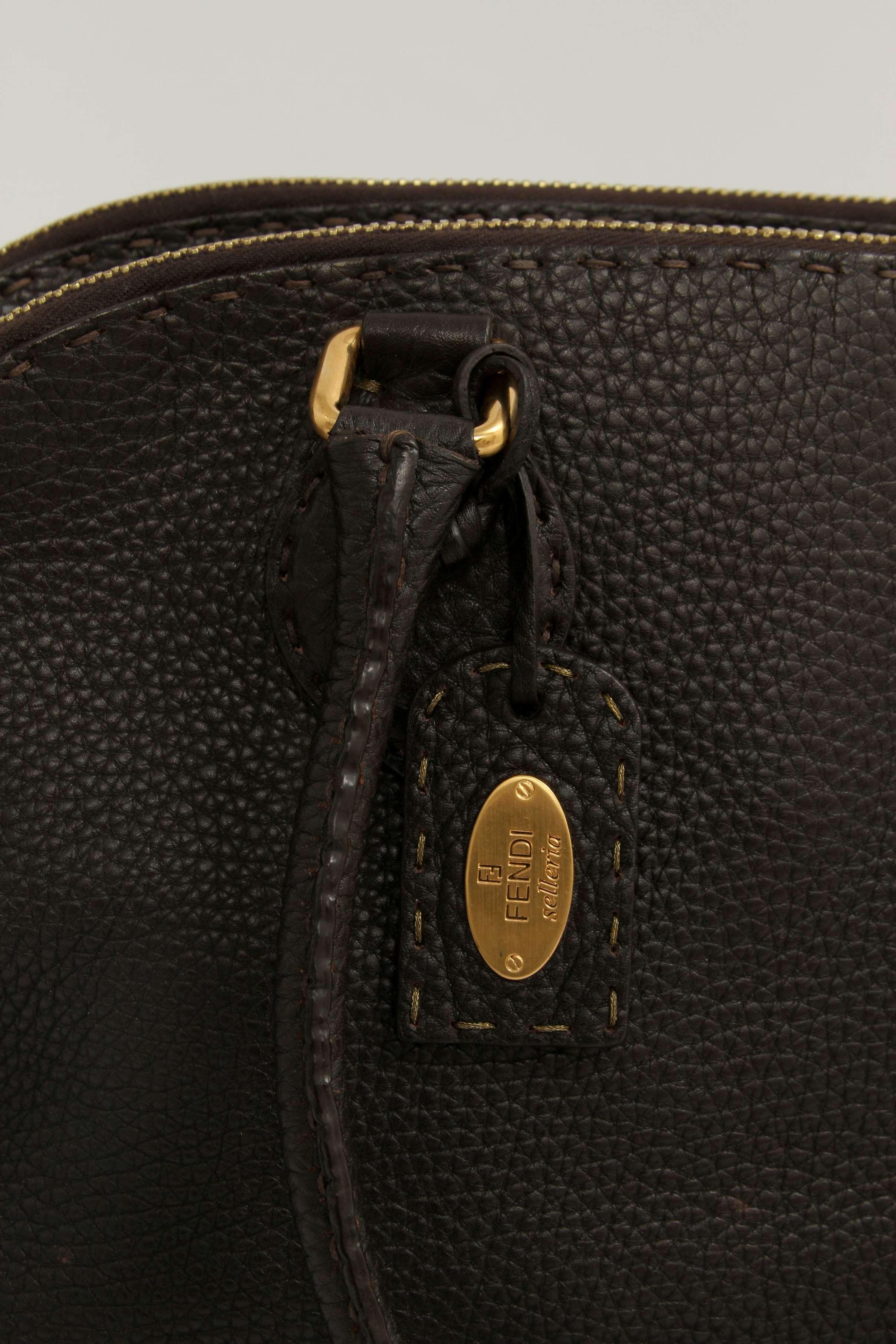 Fendi Leather Bag, фото 4