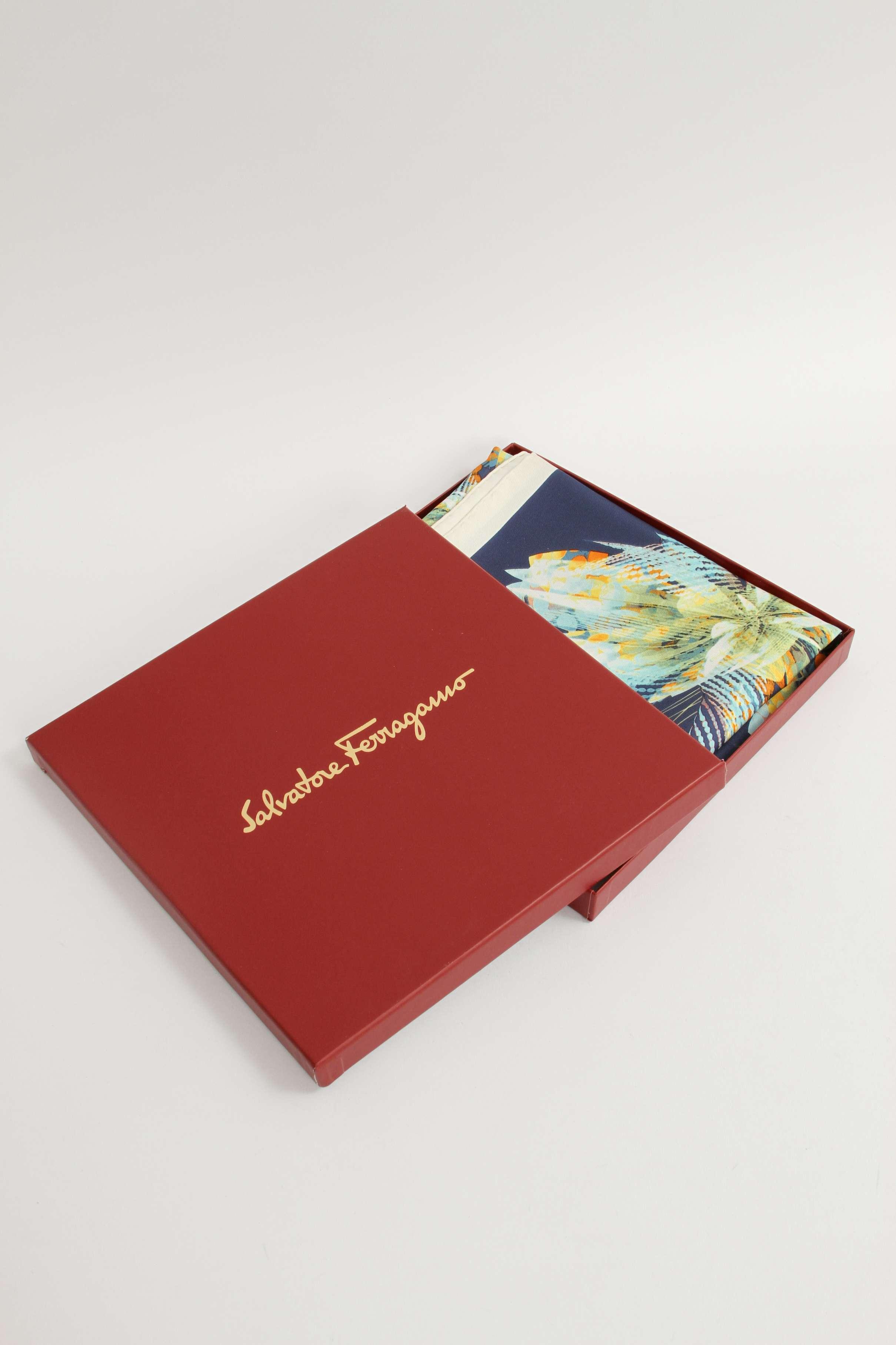 Salvatore Ferragamo Silk Scarf, фото 4