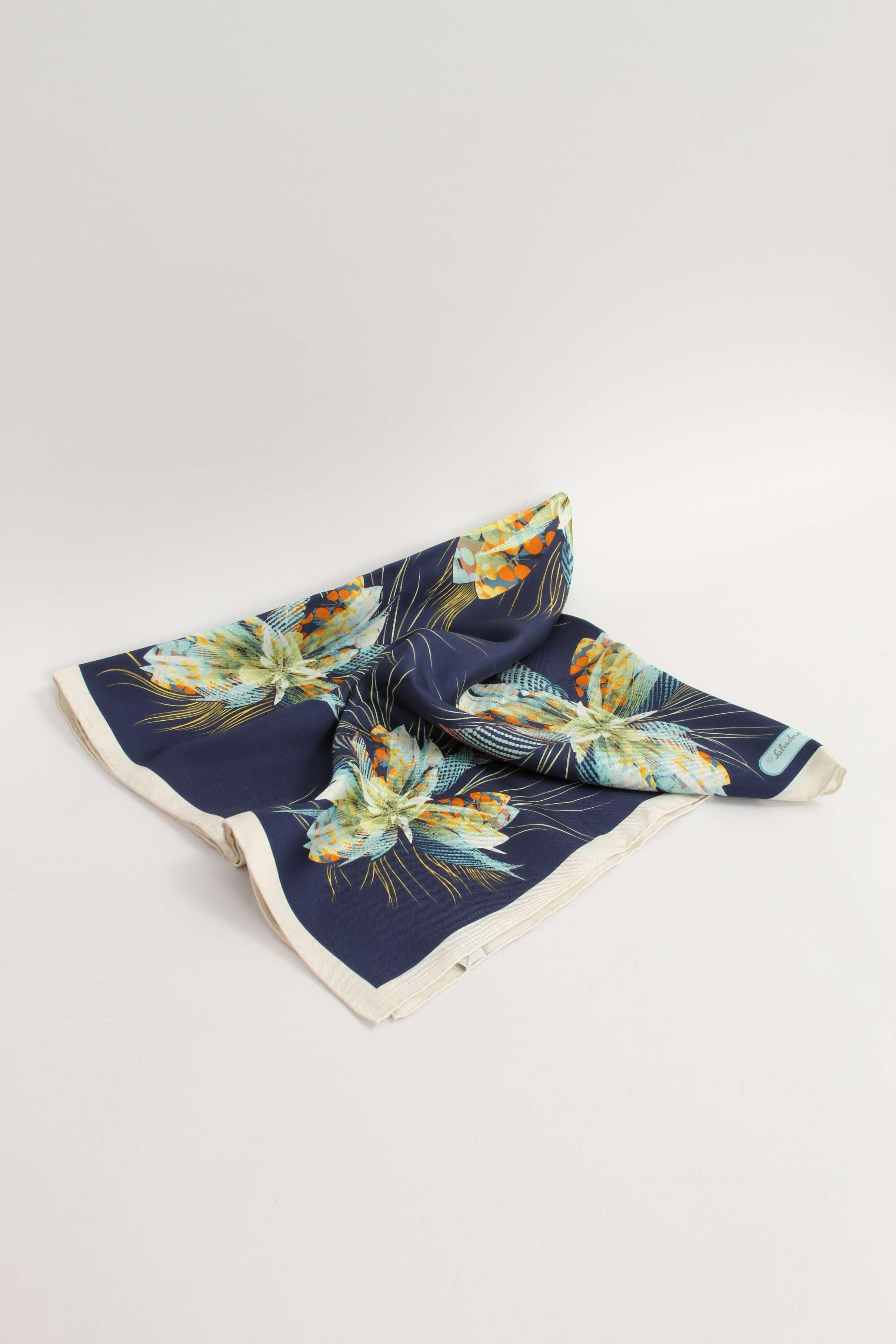 Salvatore Ferragamo Silk Scarf, фото 2