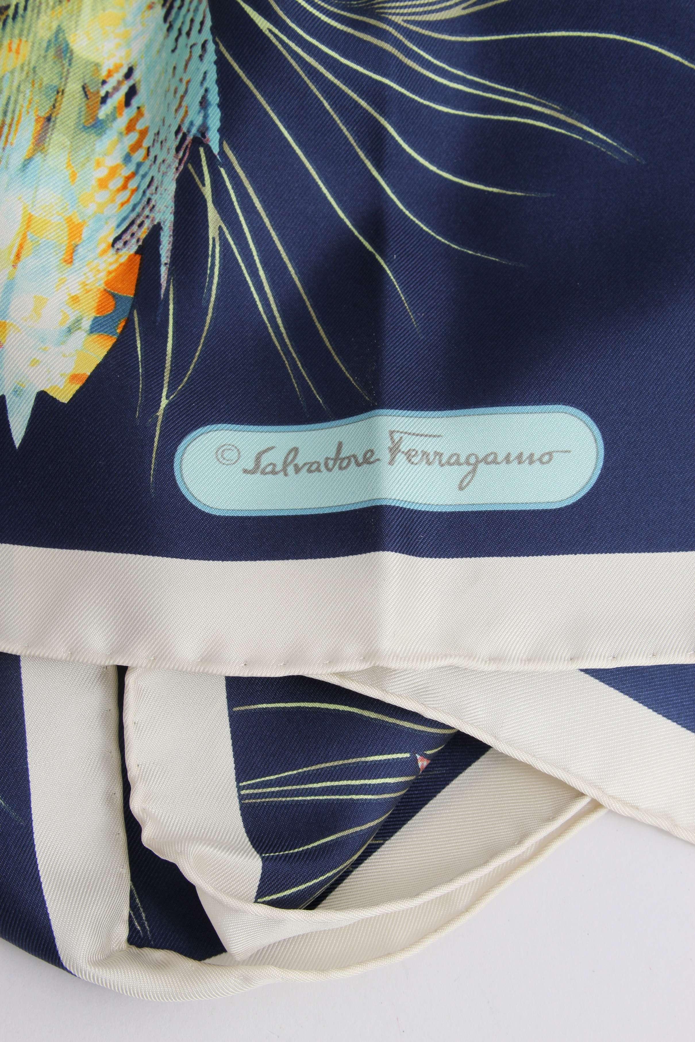 Salvatore Ferragamo Silk Scarf, фото 3