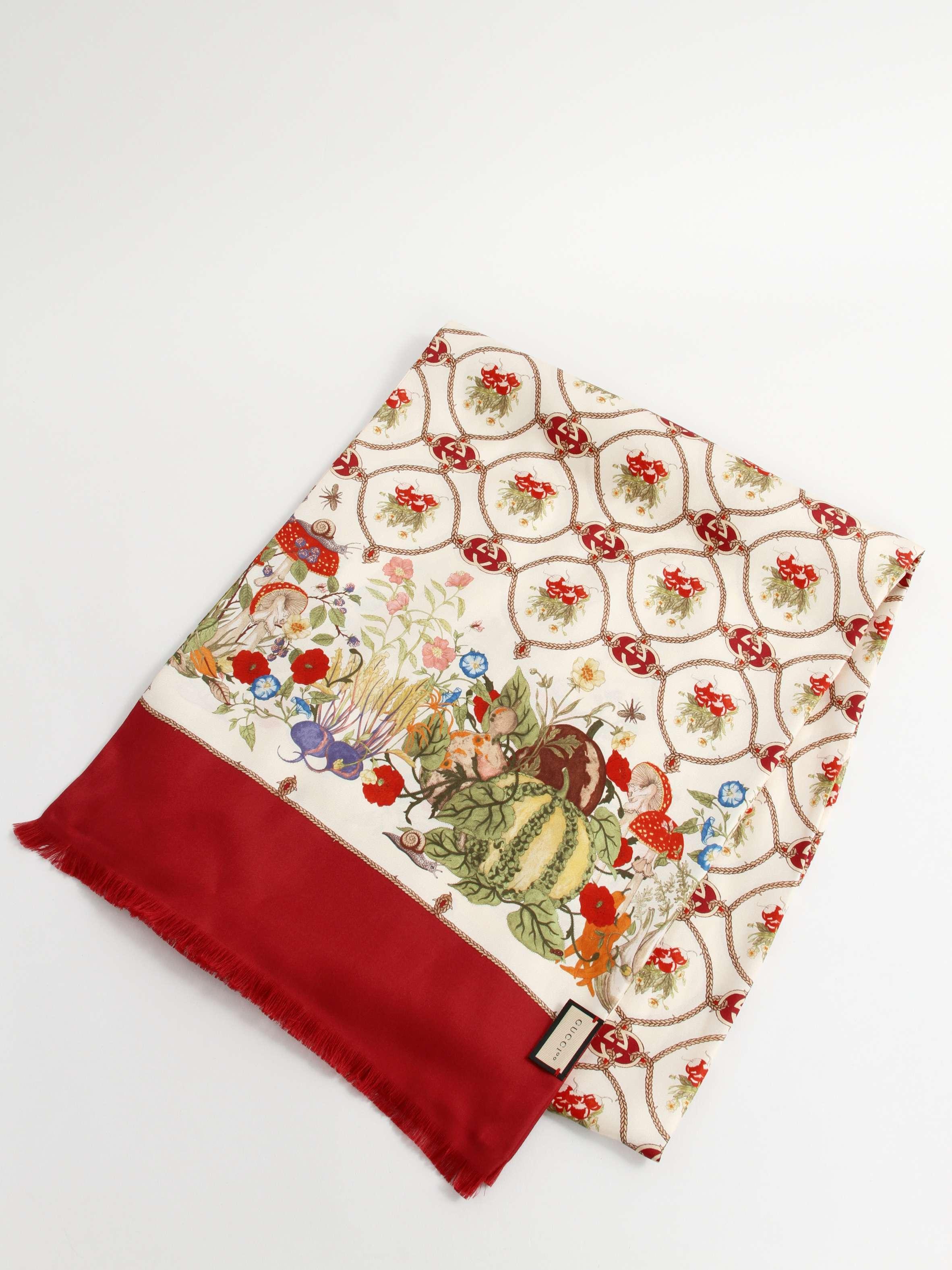 Gucci Silk Scarf, фото 1