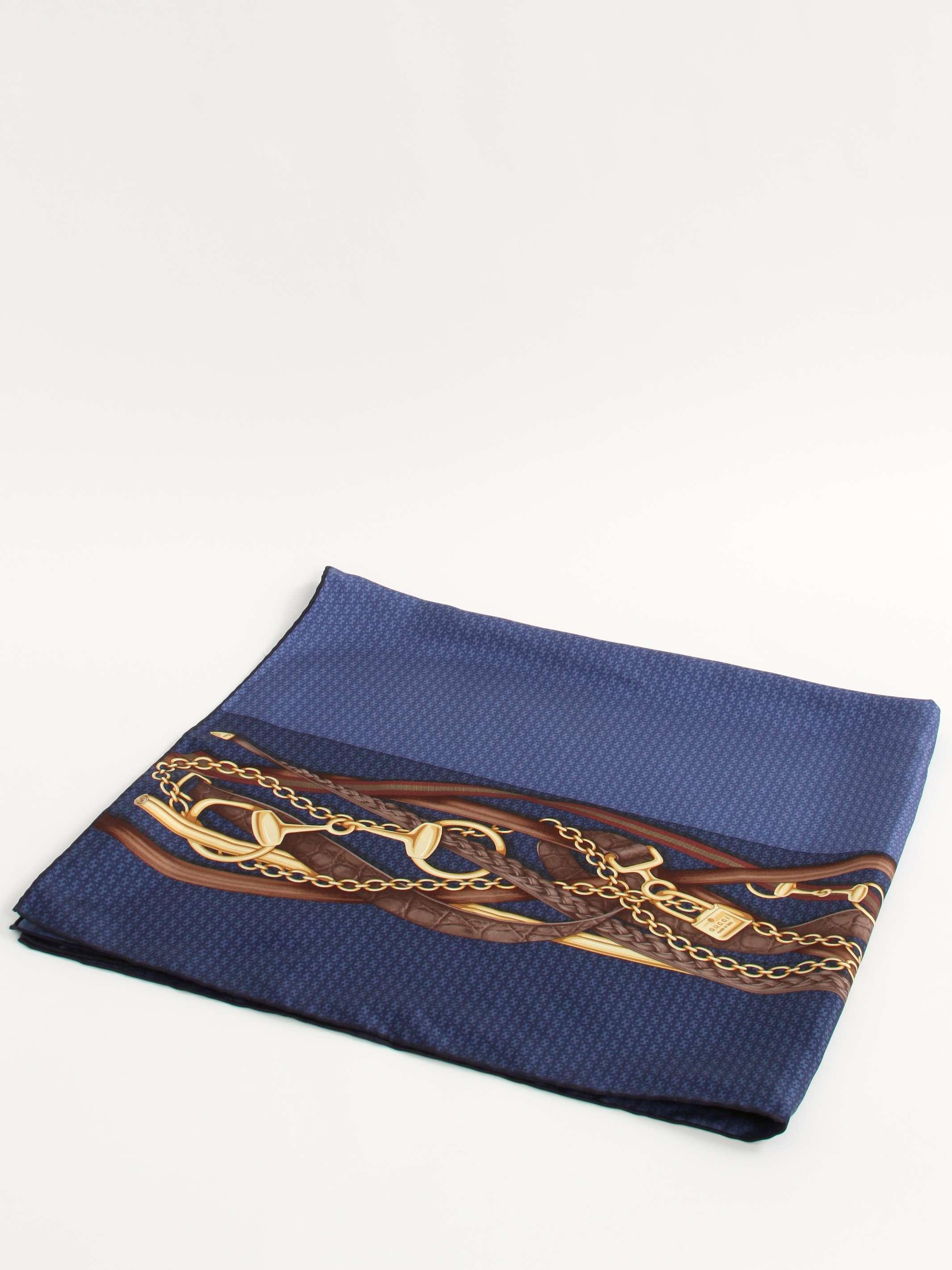 Gucci Silk Scarf, фото 1