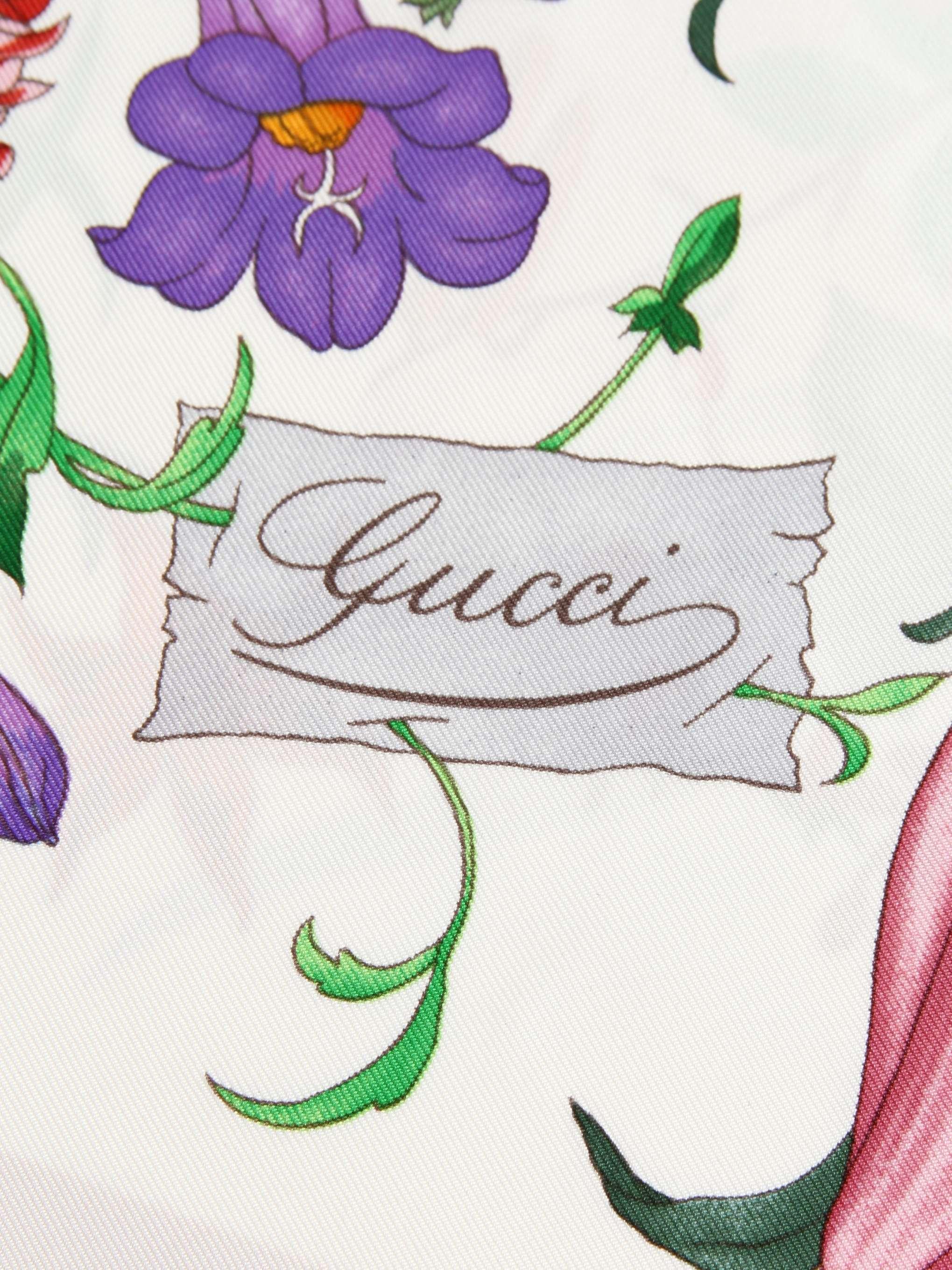 Gucci Silk Scarf, фото 2