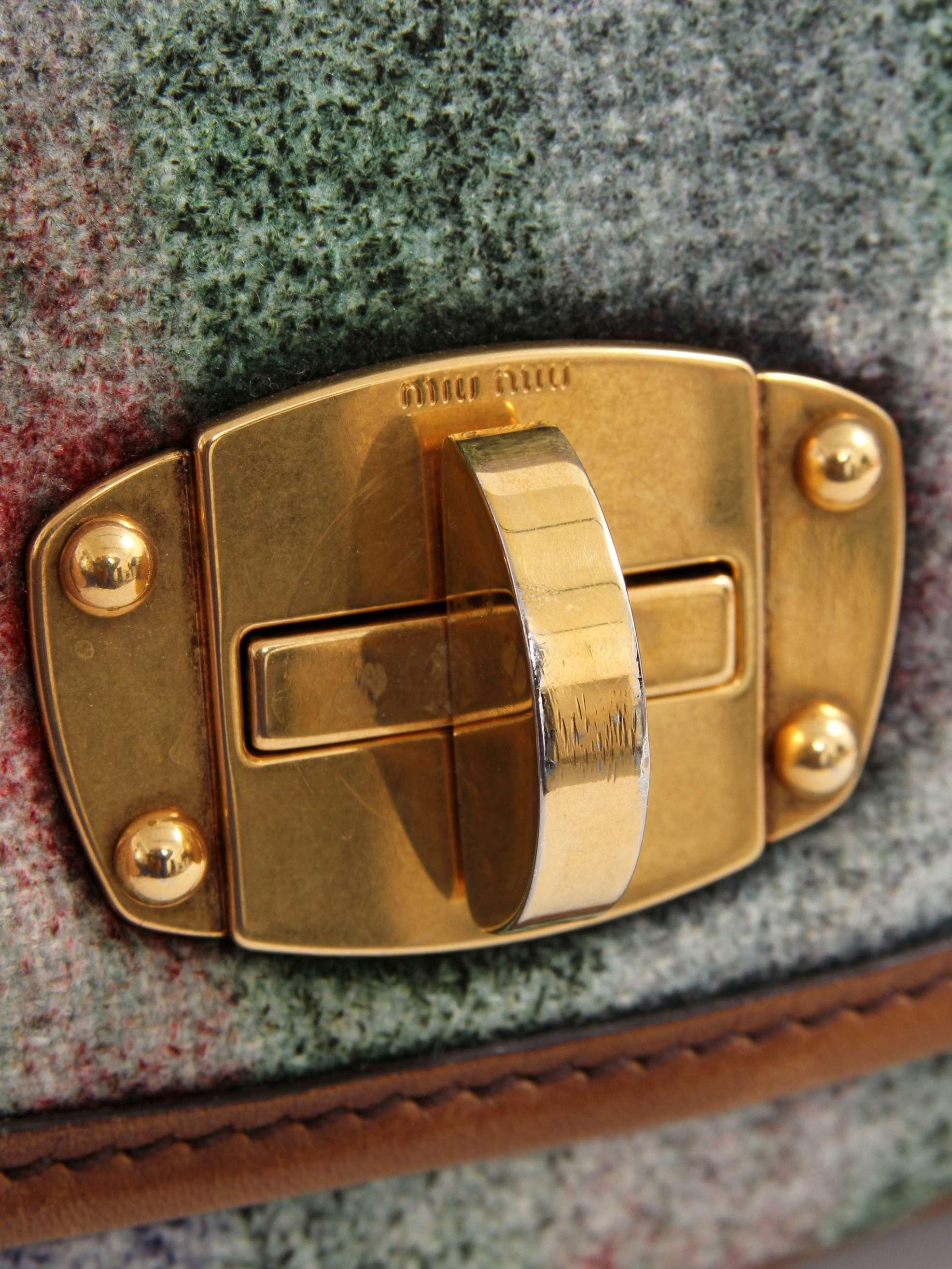 Miu Miu Textile Bag, фото 4