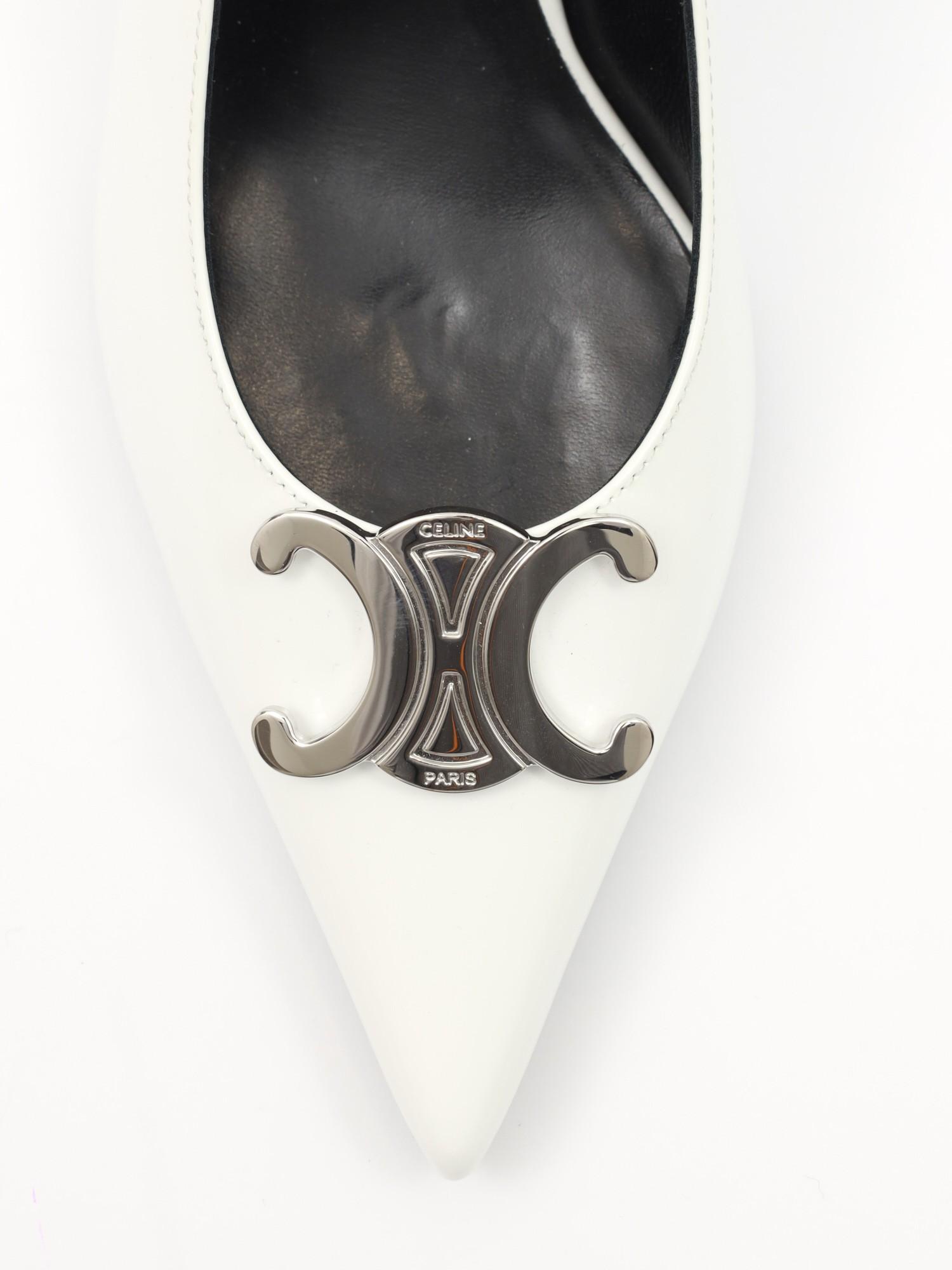 Celine Alma Triomphe Slingback 39, фото 5