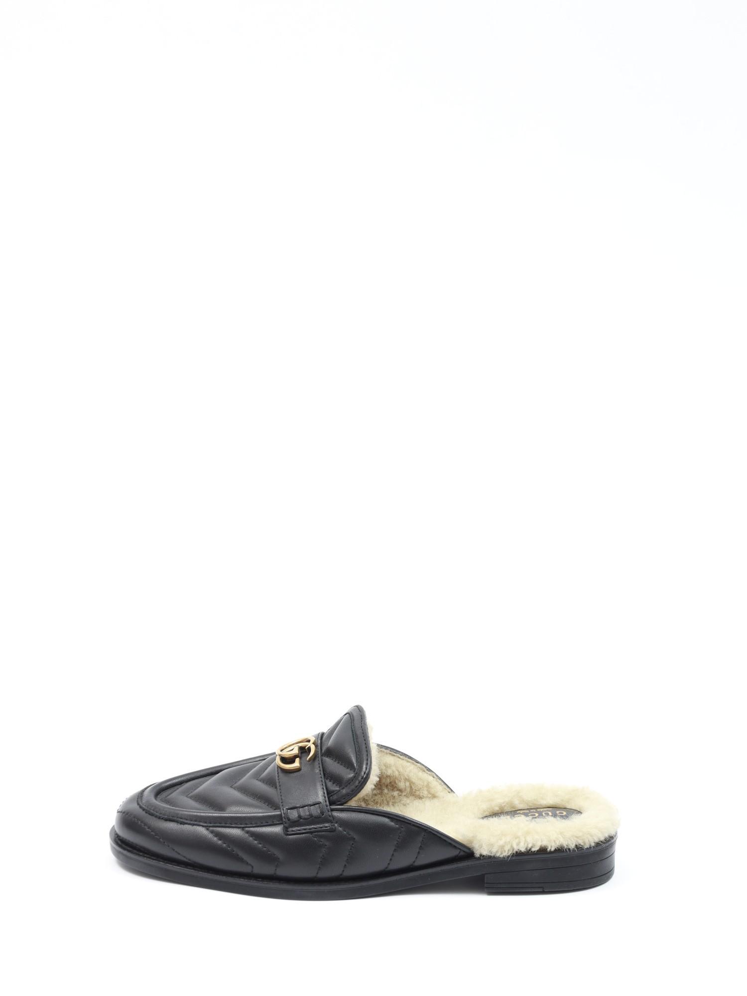 Gucci Fur Mules 37, фото 2