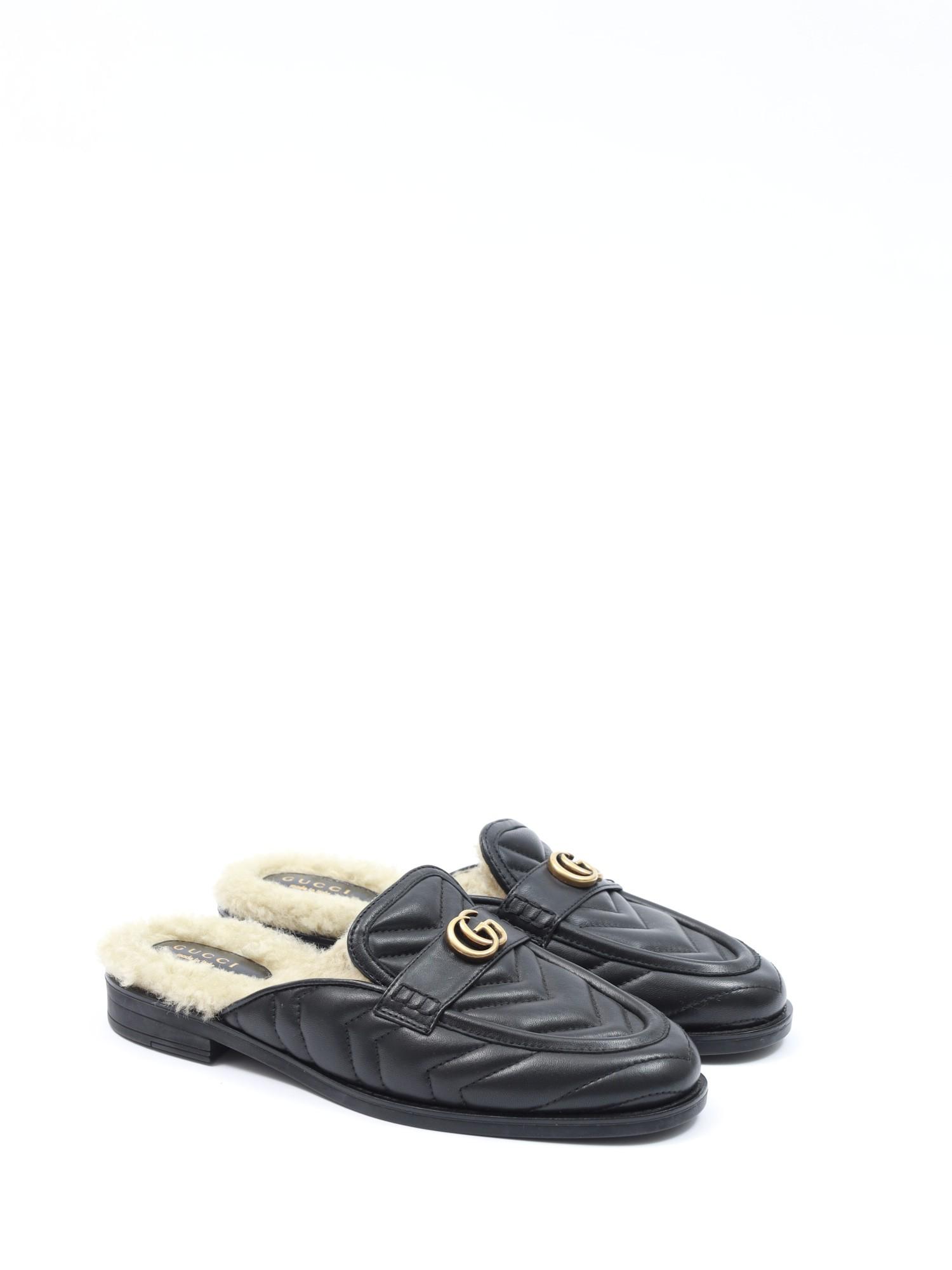 Gucci Fur Mules 37, фото 3