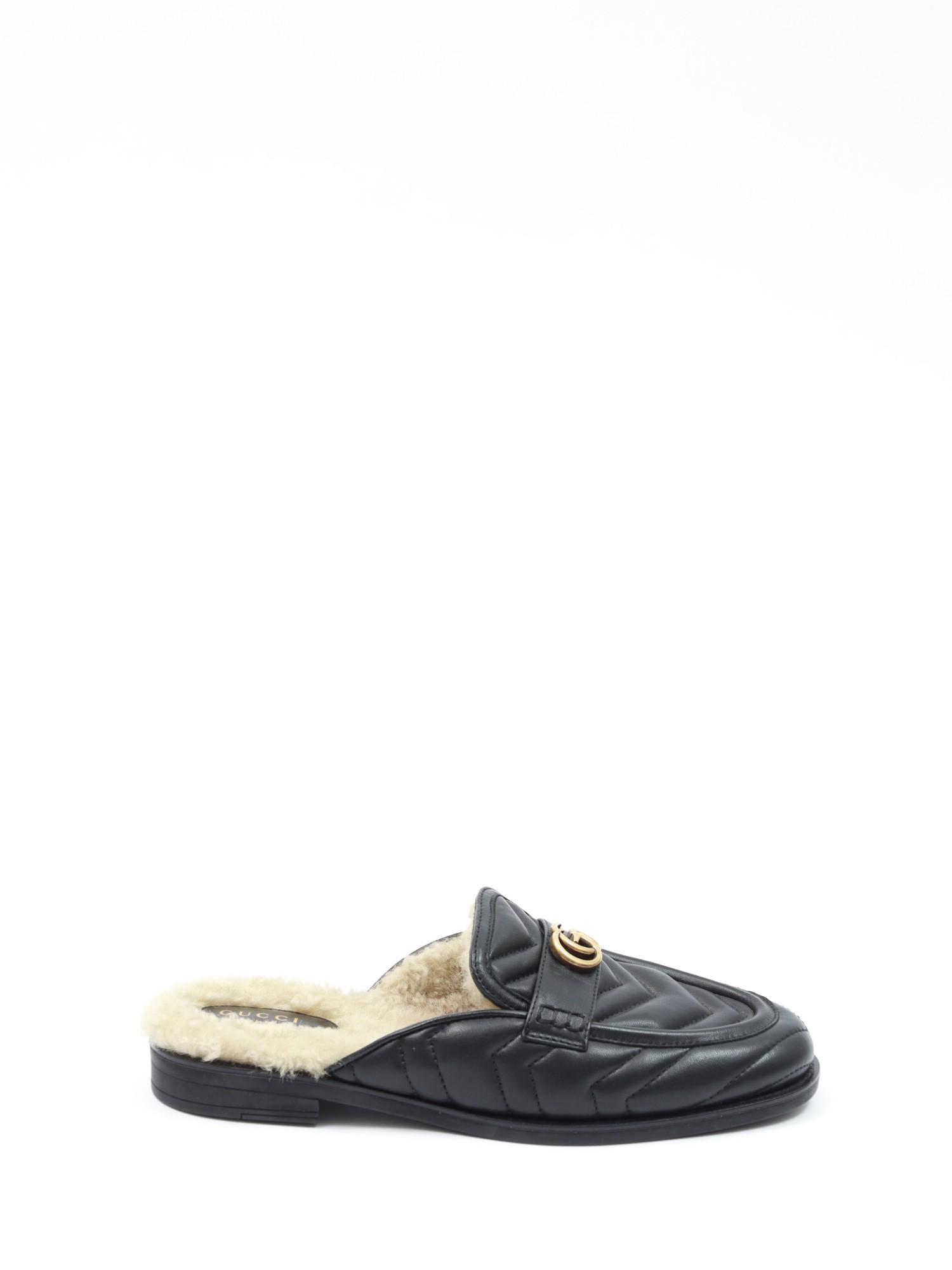Gucci Fur Mules 37, фото 1