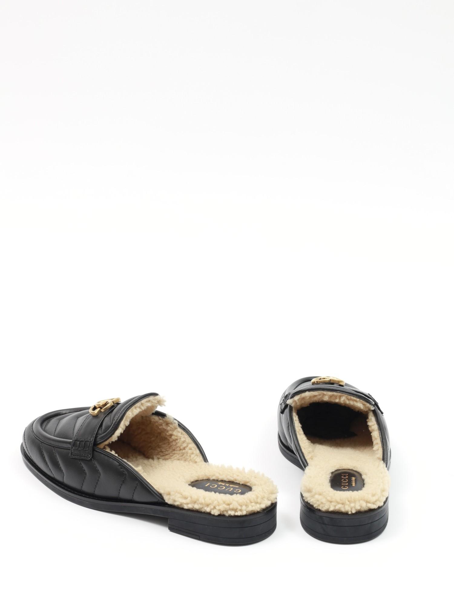 Gucci Fur Mules 35, фото 4