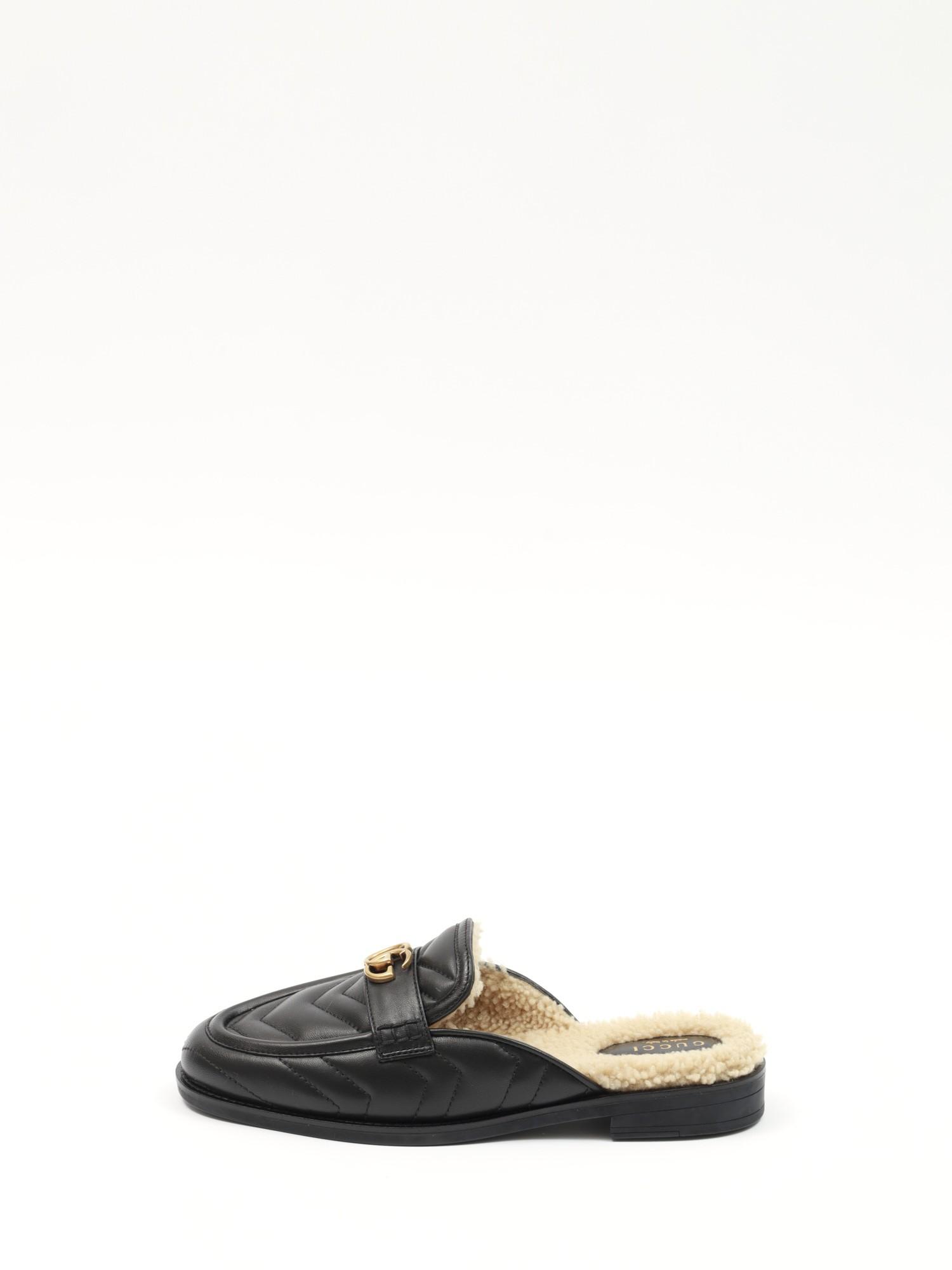 Gucci Fur Mules 35, фото 2