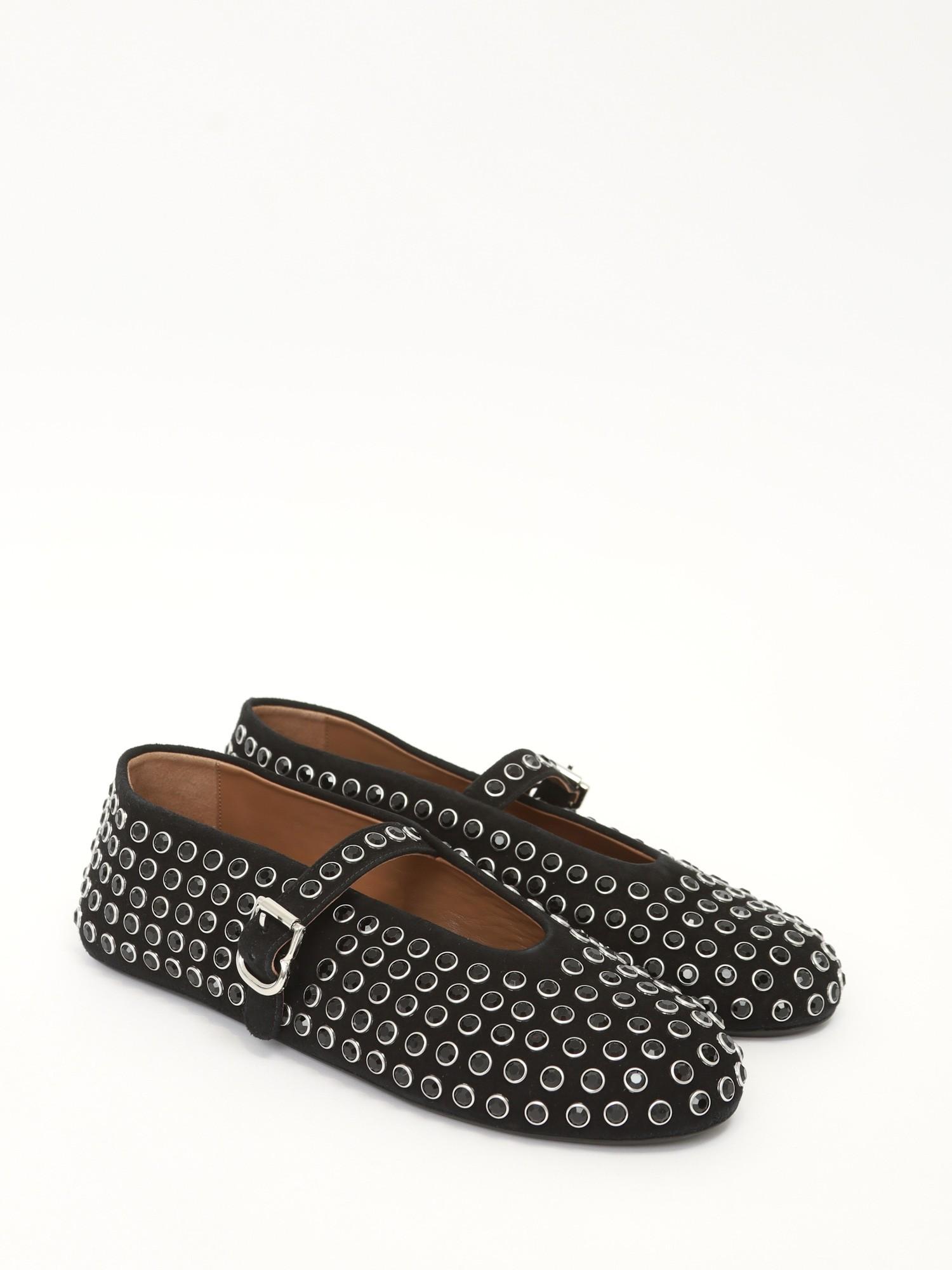 Alaia Strass Ballet Flats 38, фото 3