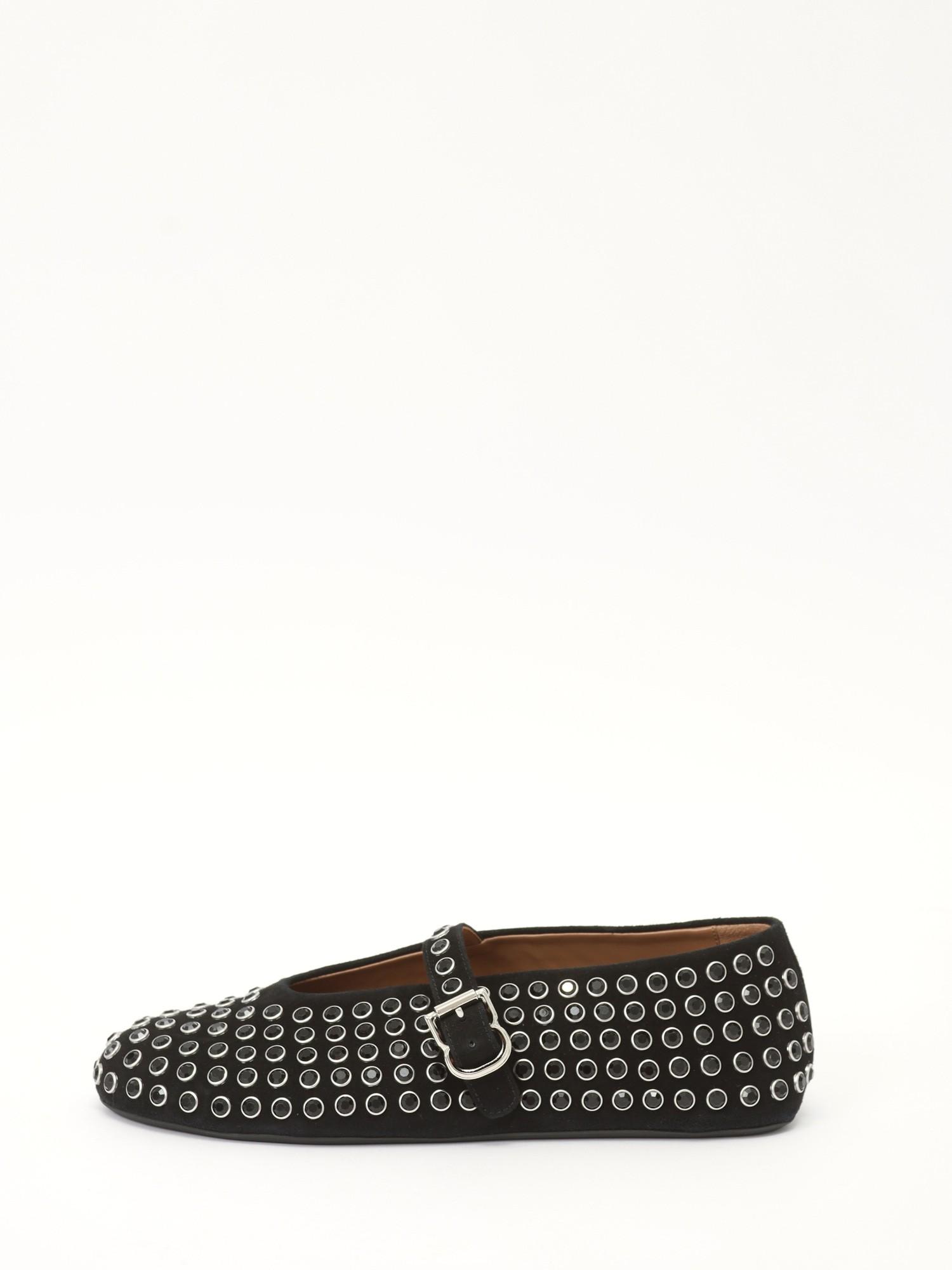 Alaia Strass Ballet Flats 37, фото 2