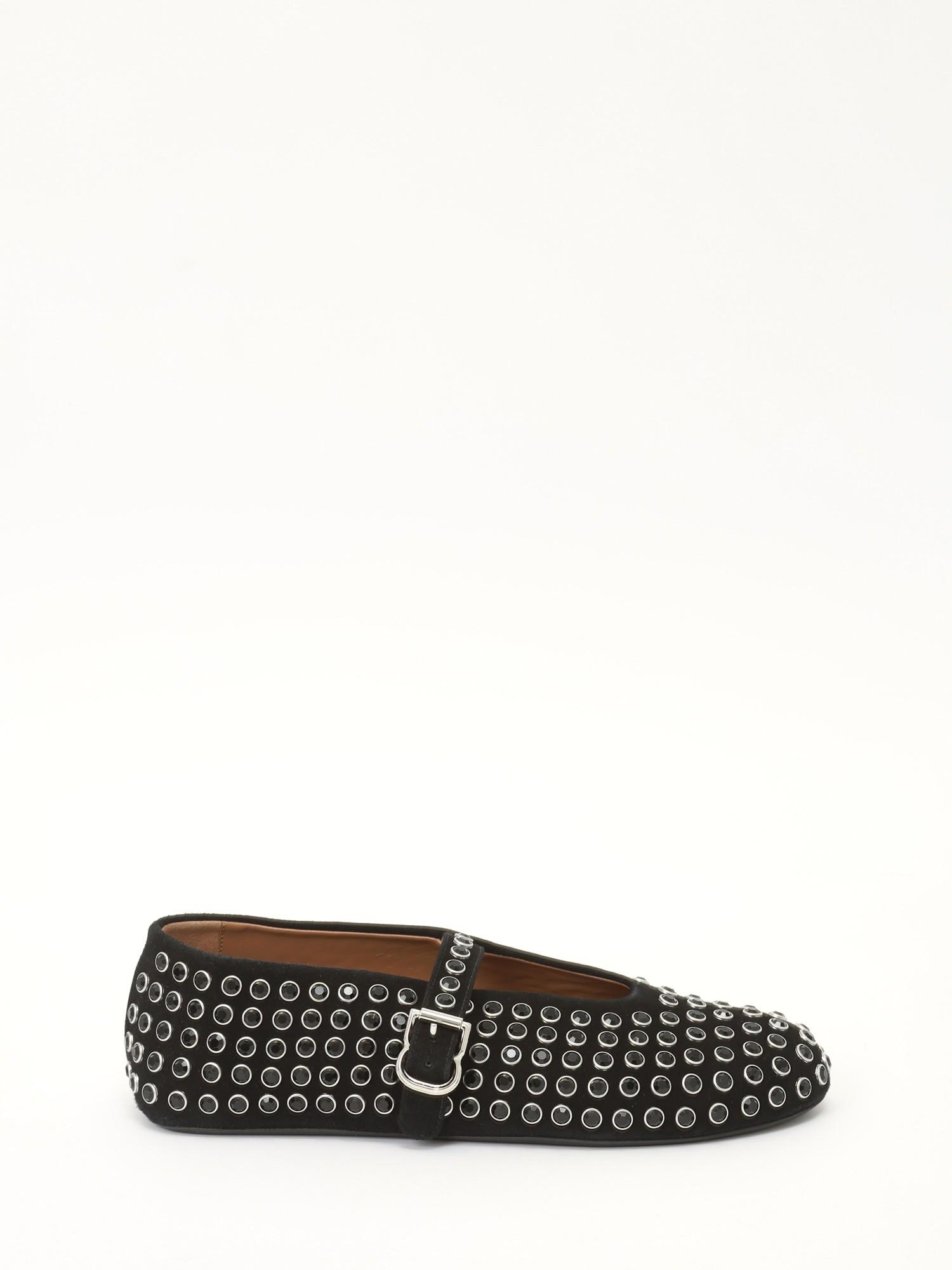Alaia Strass Ballet Flats 37, фото 1