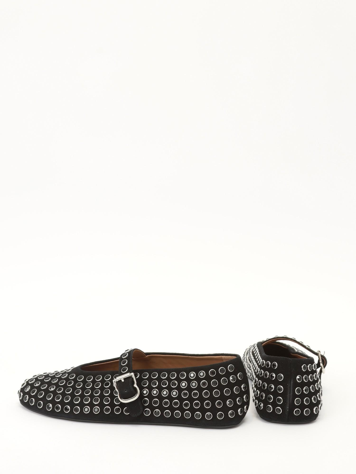 Alaia Strass Ballet Flats 37, фото 4