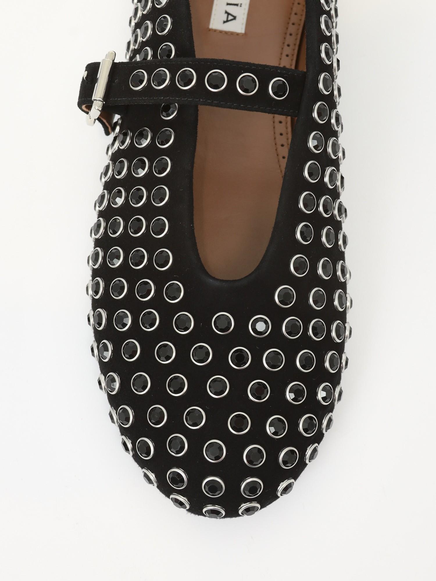 Alaia Strass Ballet Flats 37, фото 5