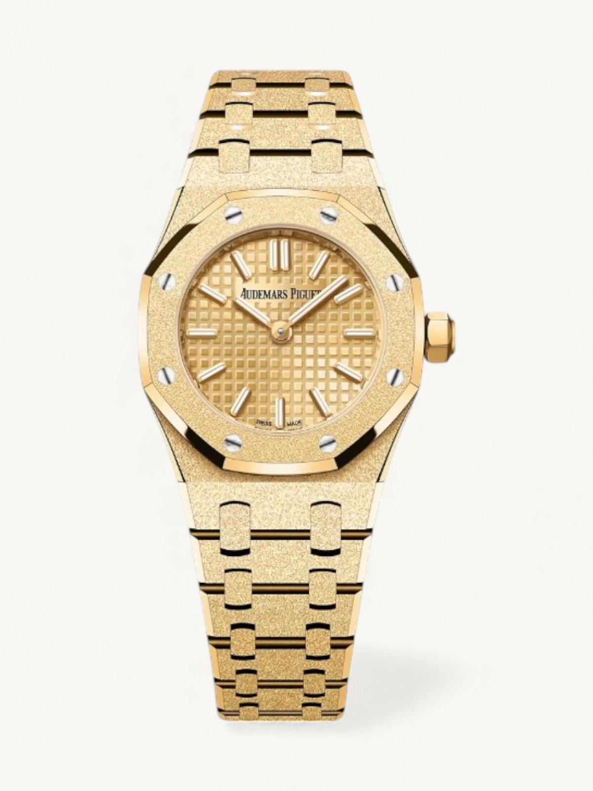 Audemars Piguet Royal Oak Mini Frosted Gold Quartz 23, фото 1