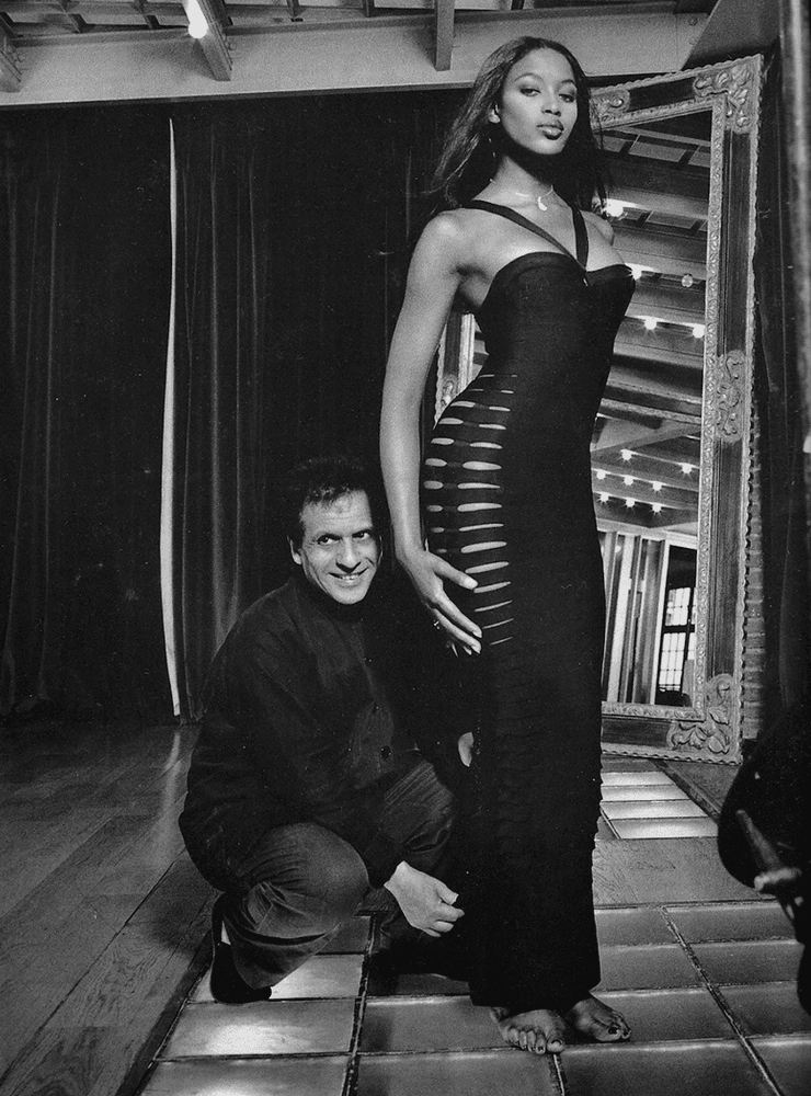 Аззедин Алайя и Наоми Кэмпбелл, 1996