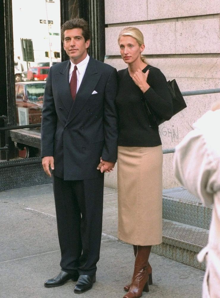 Джон Ф. Кеннеди-младший и Каролин Бессет-Кеннеди