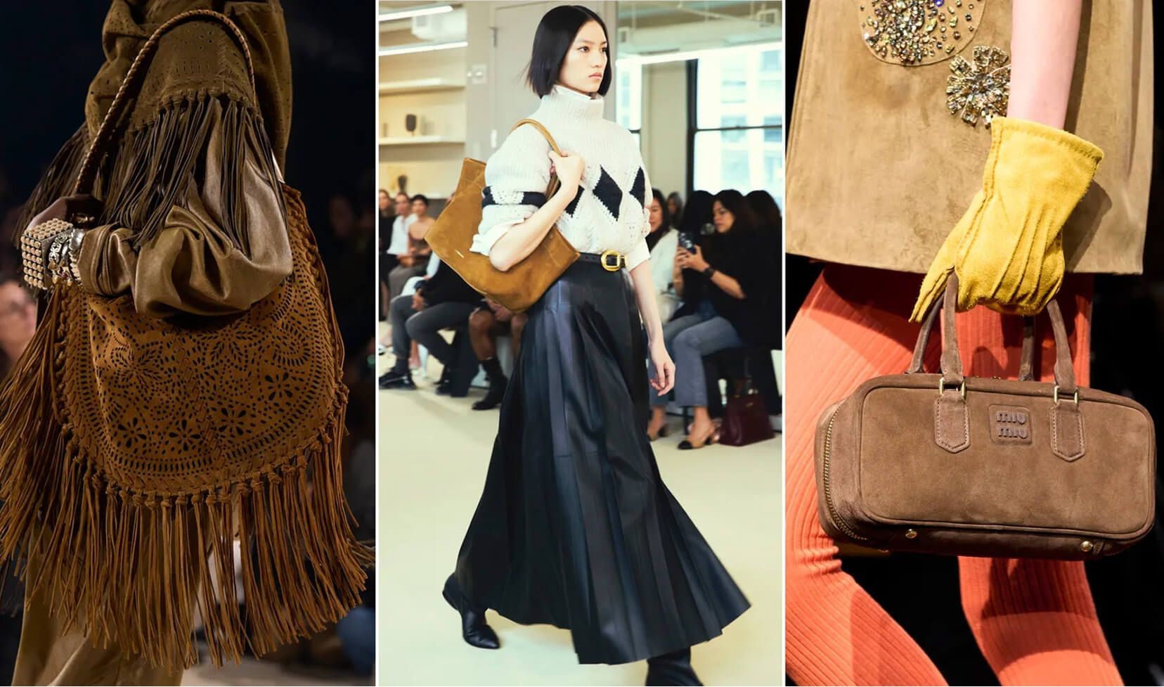 Isabel Marant, Altuzarra, and Miu Miu. (Image credit: Launchmetrics)