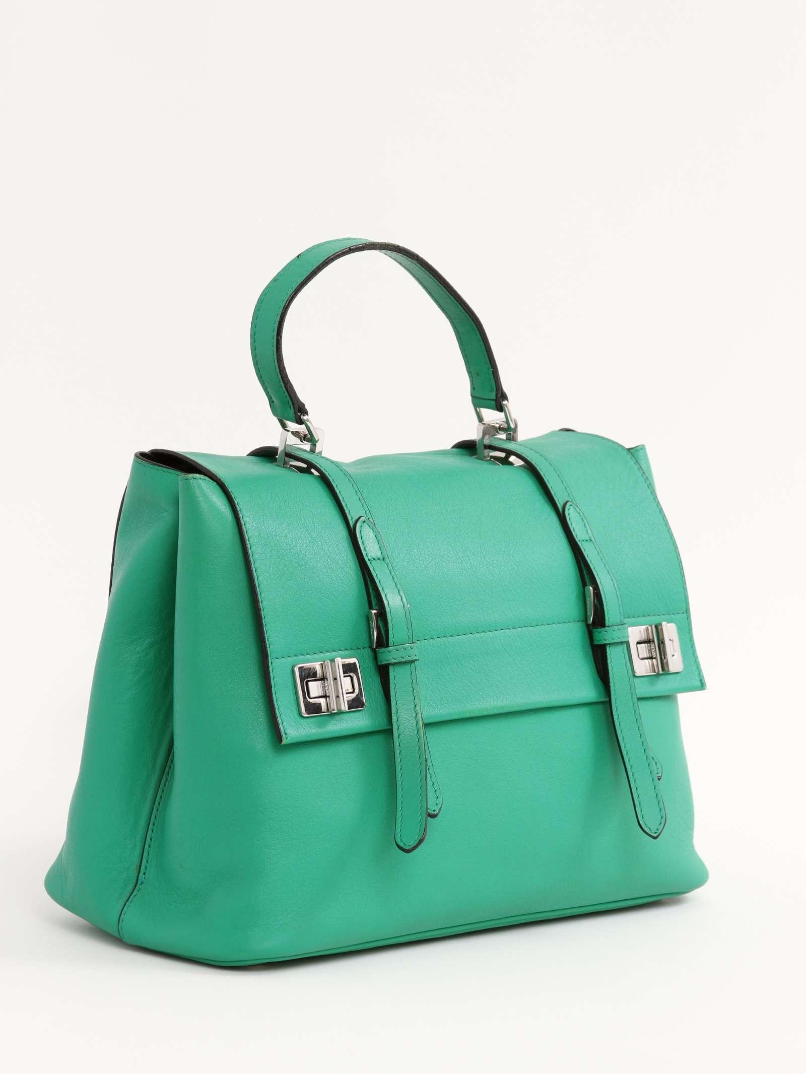 Prada Half Flap Double Turn Lock, фото 2