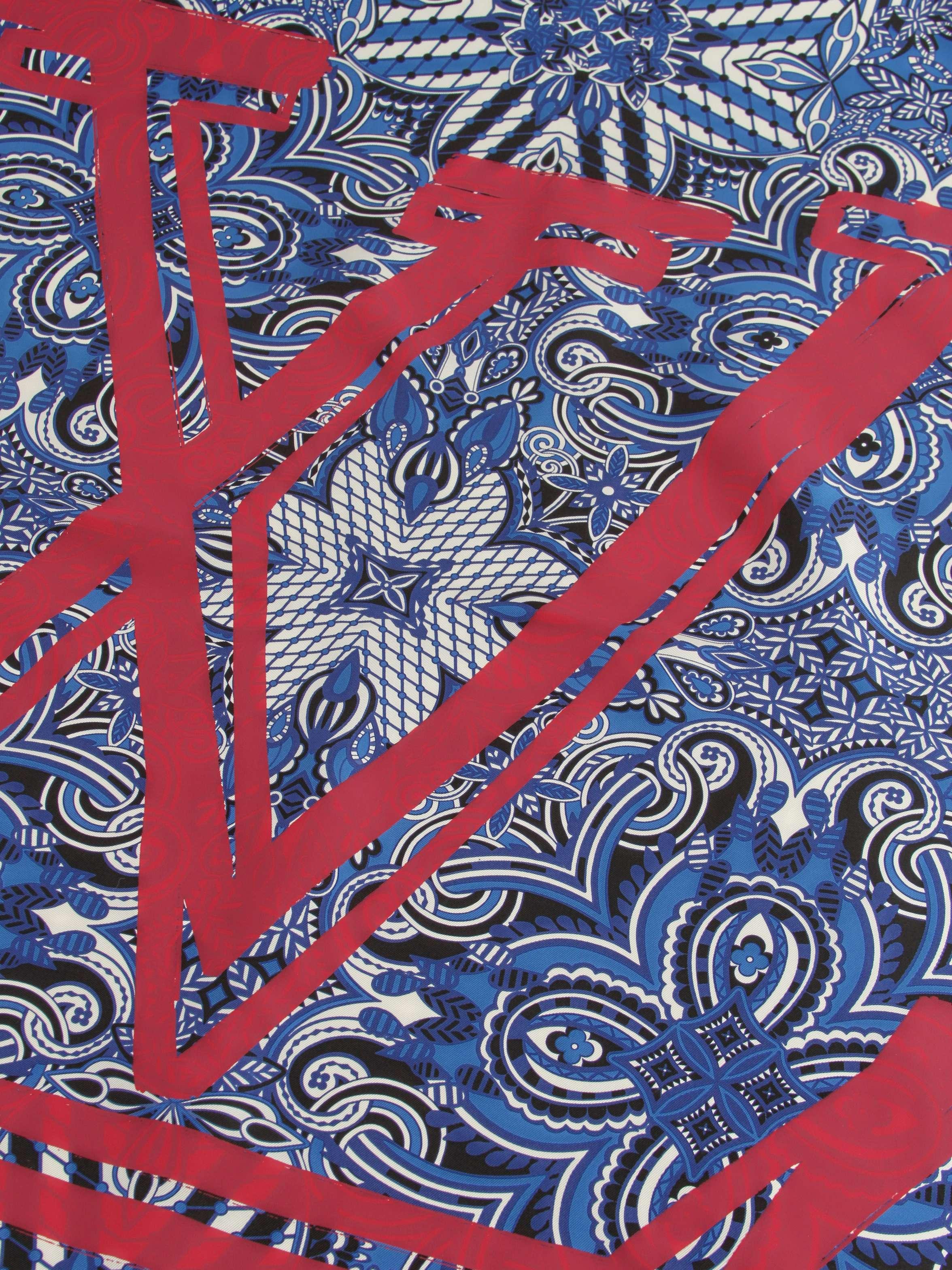 Louis Vuitton Silk Scarf, фото 5