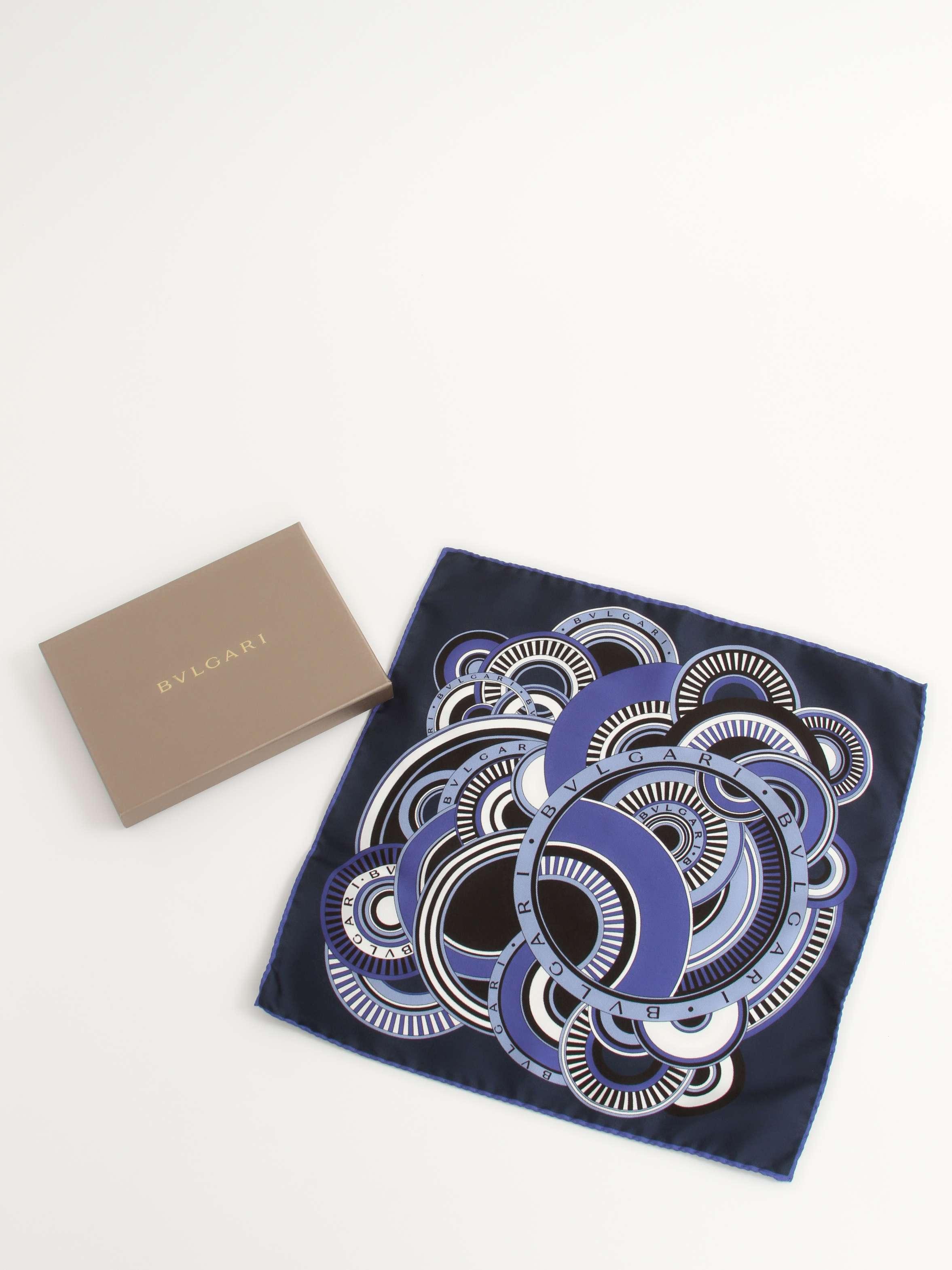 Bvlgari Silk Scarf, фото 5