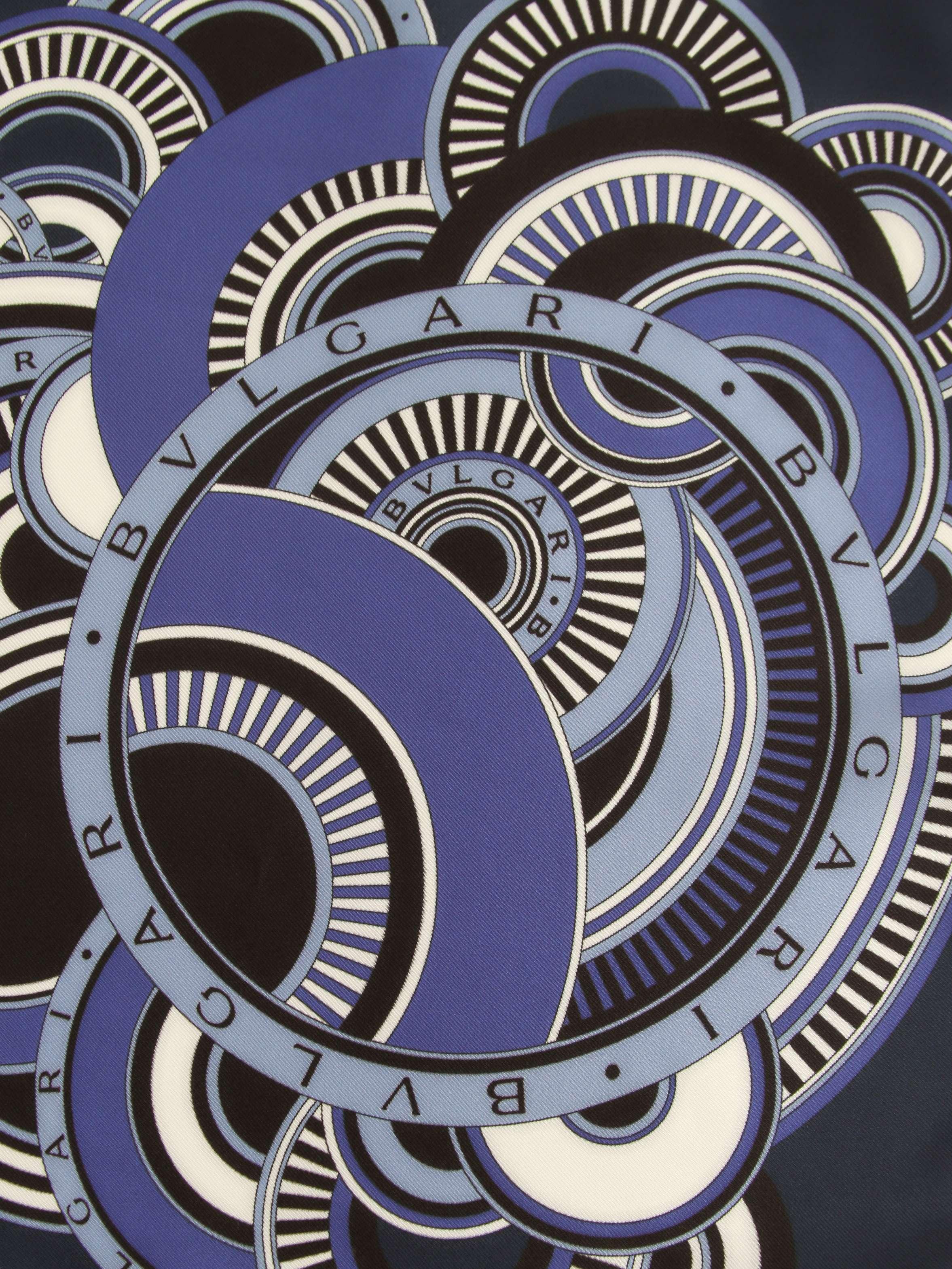 Bvlgari Silk Scarf, фото 2