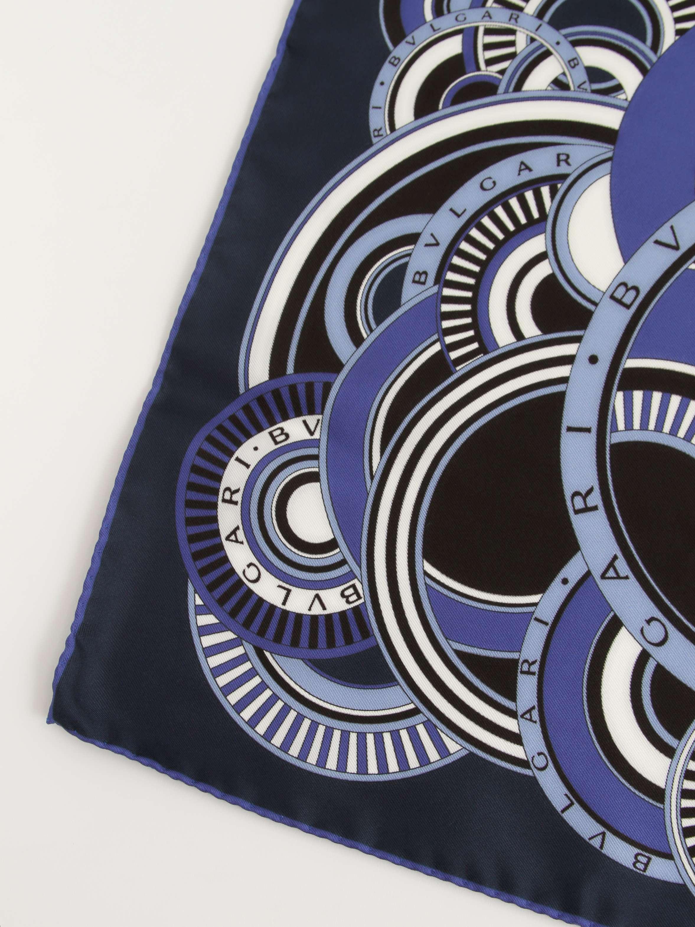 Bvlgari Silk Scarf, фото 3