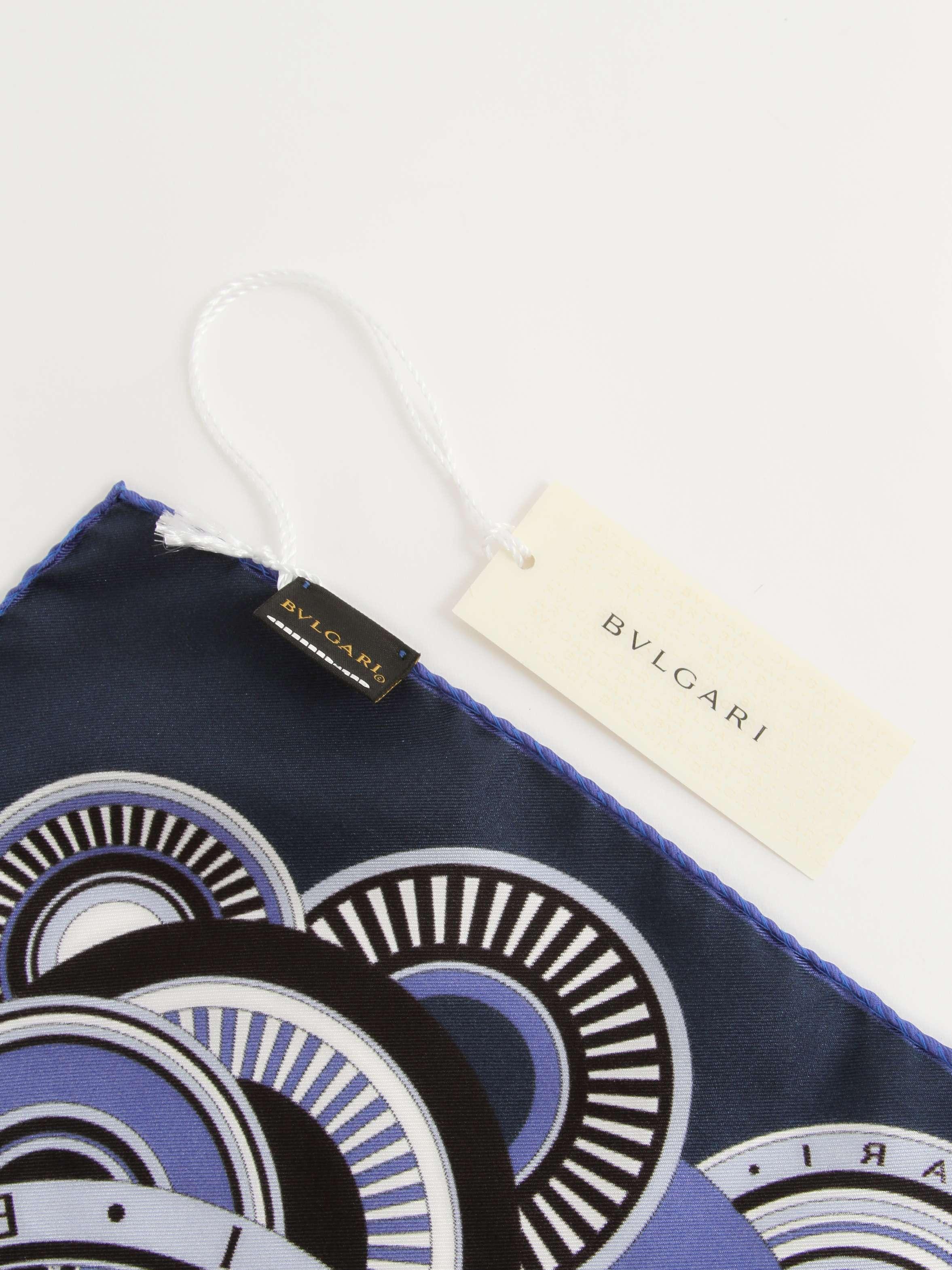 Bvlgari Silk Scarf, фото 4