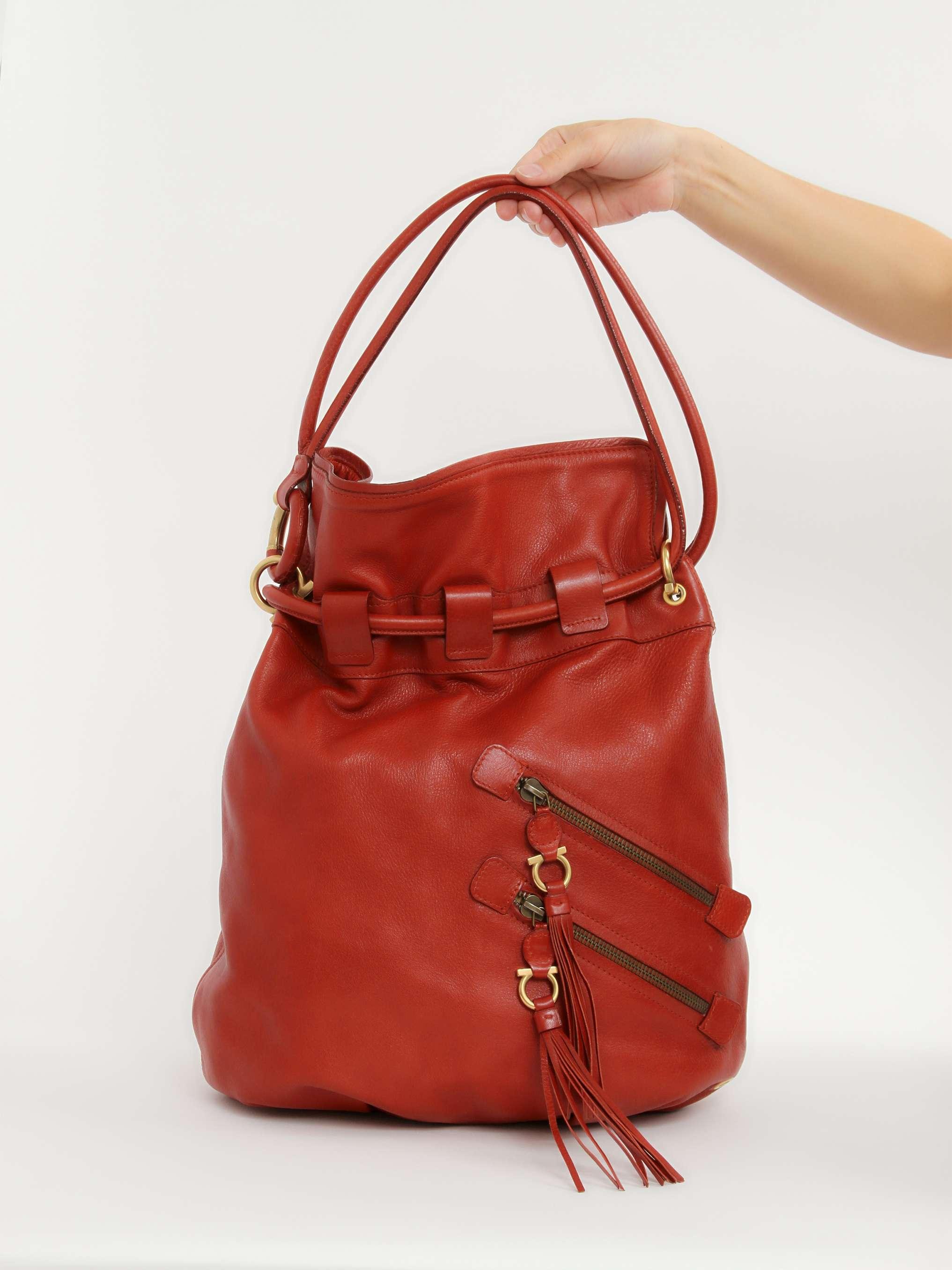 Salvatore Ferragamo Leather Bag, фото 1