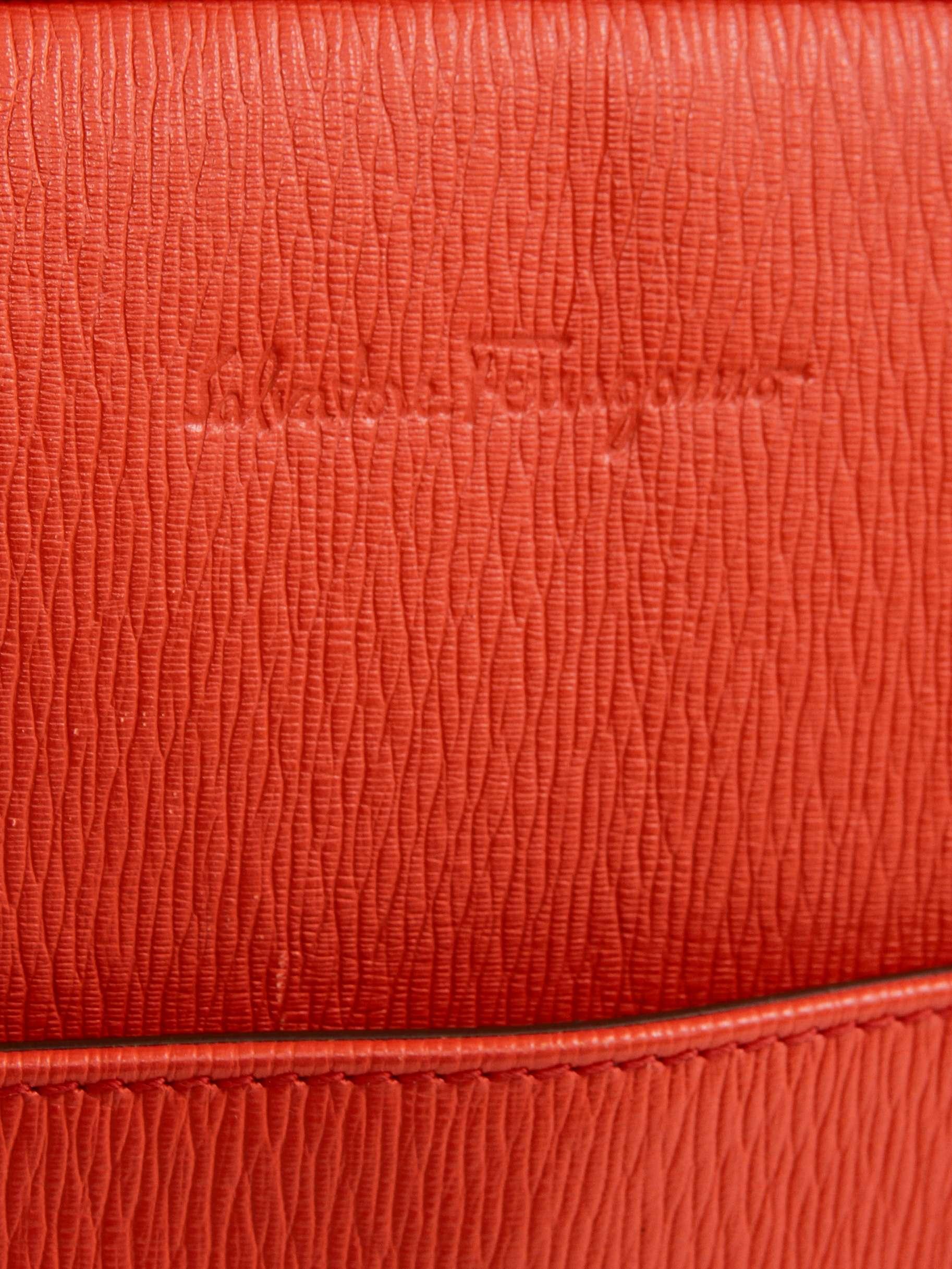Salvatore Ferragamo Leather Bag , фото 4