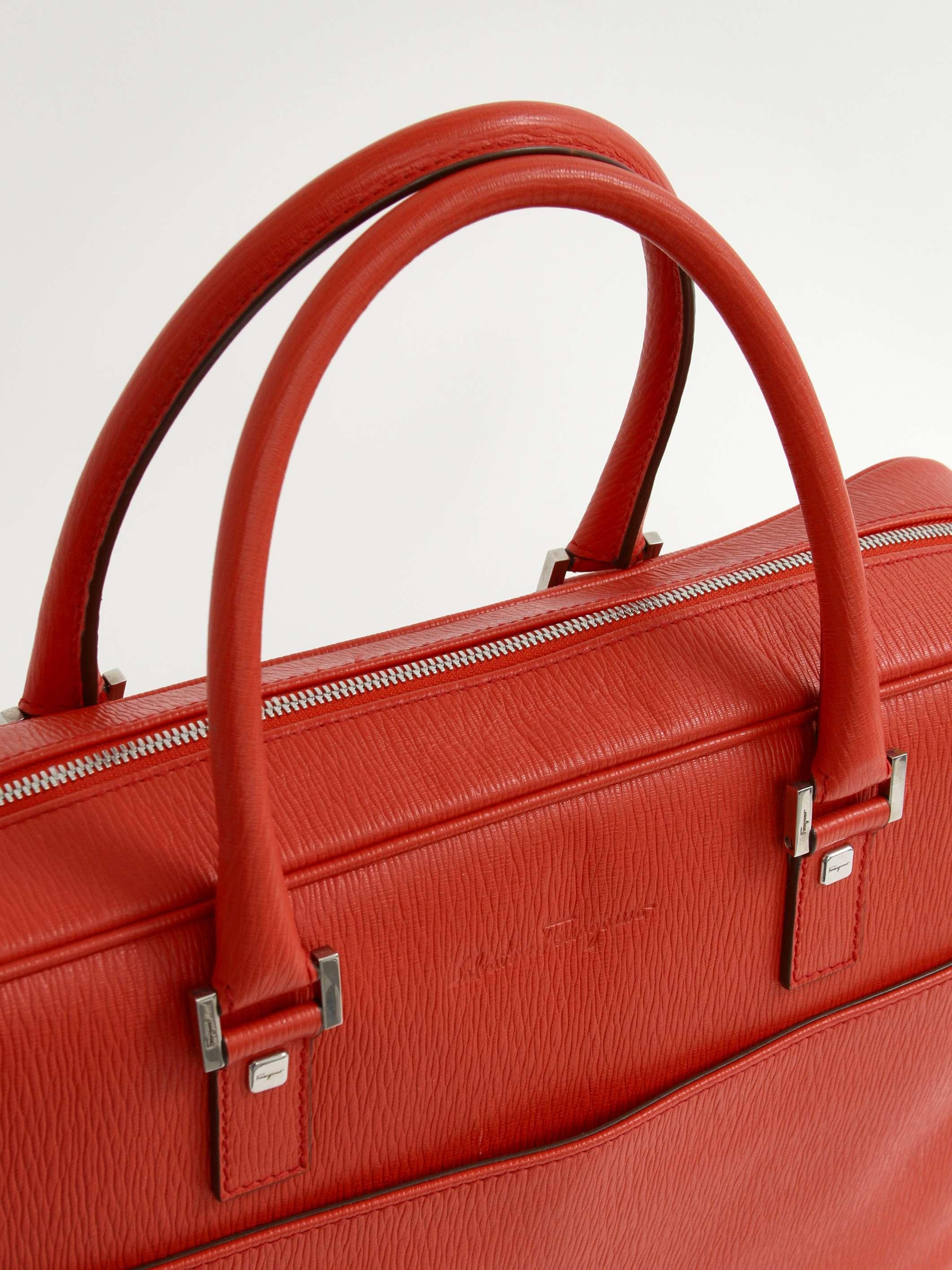 Salvatore Ferragamo Leather Bag , фото 5
