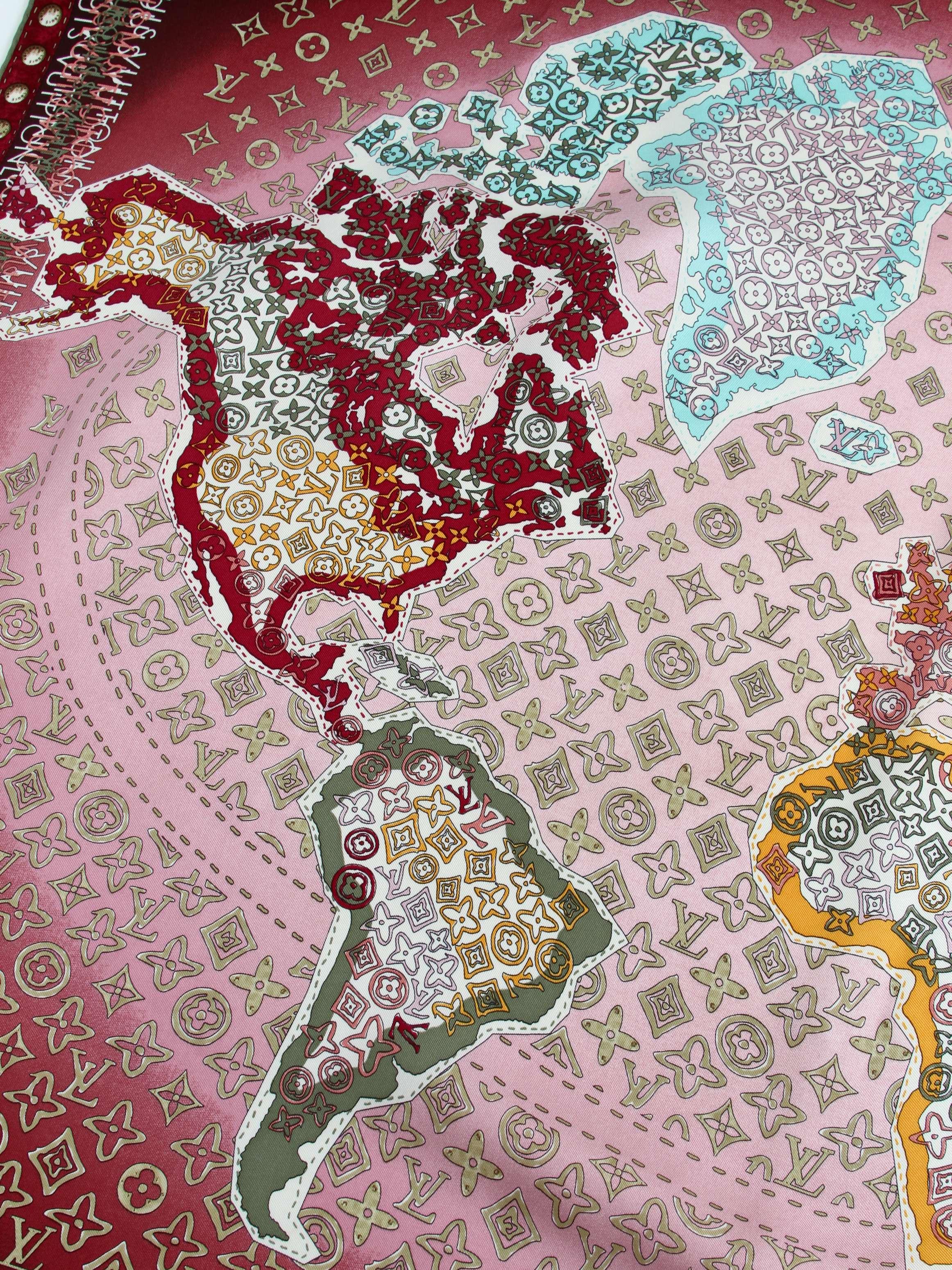 Louis Vuitton Silk Scarf, фото 4