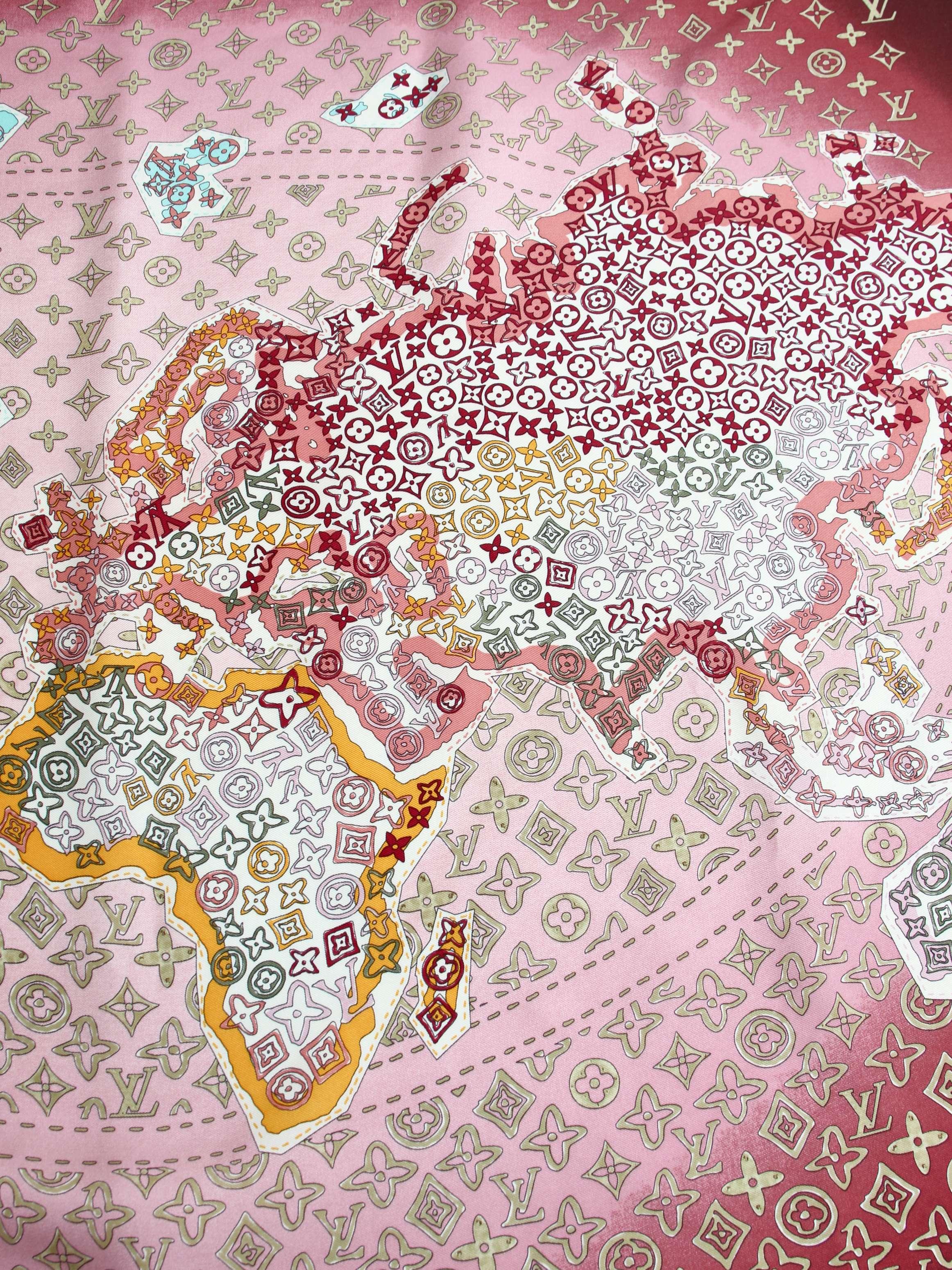 Louis Vuitton Silk Scarf, фото 3