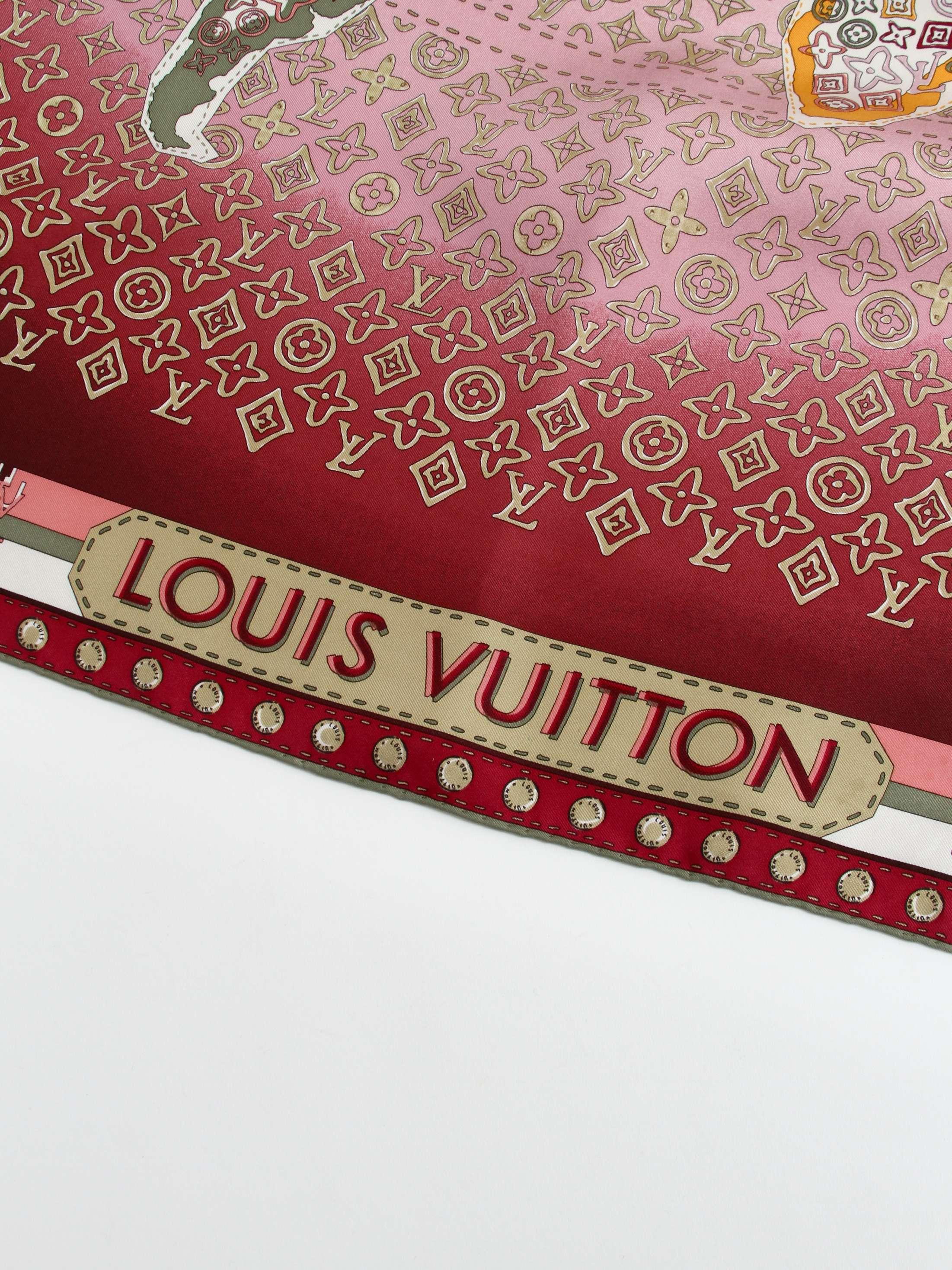 Louis Vuitton Silk Scarf, фото 2