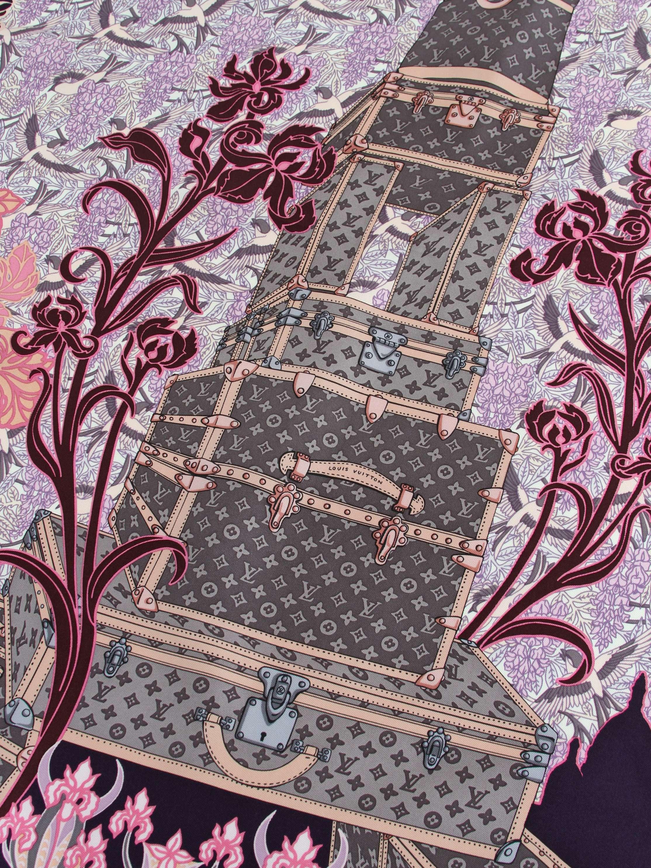 Louis Vuitton Silk Scarf, фото 3