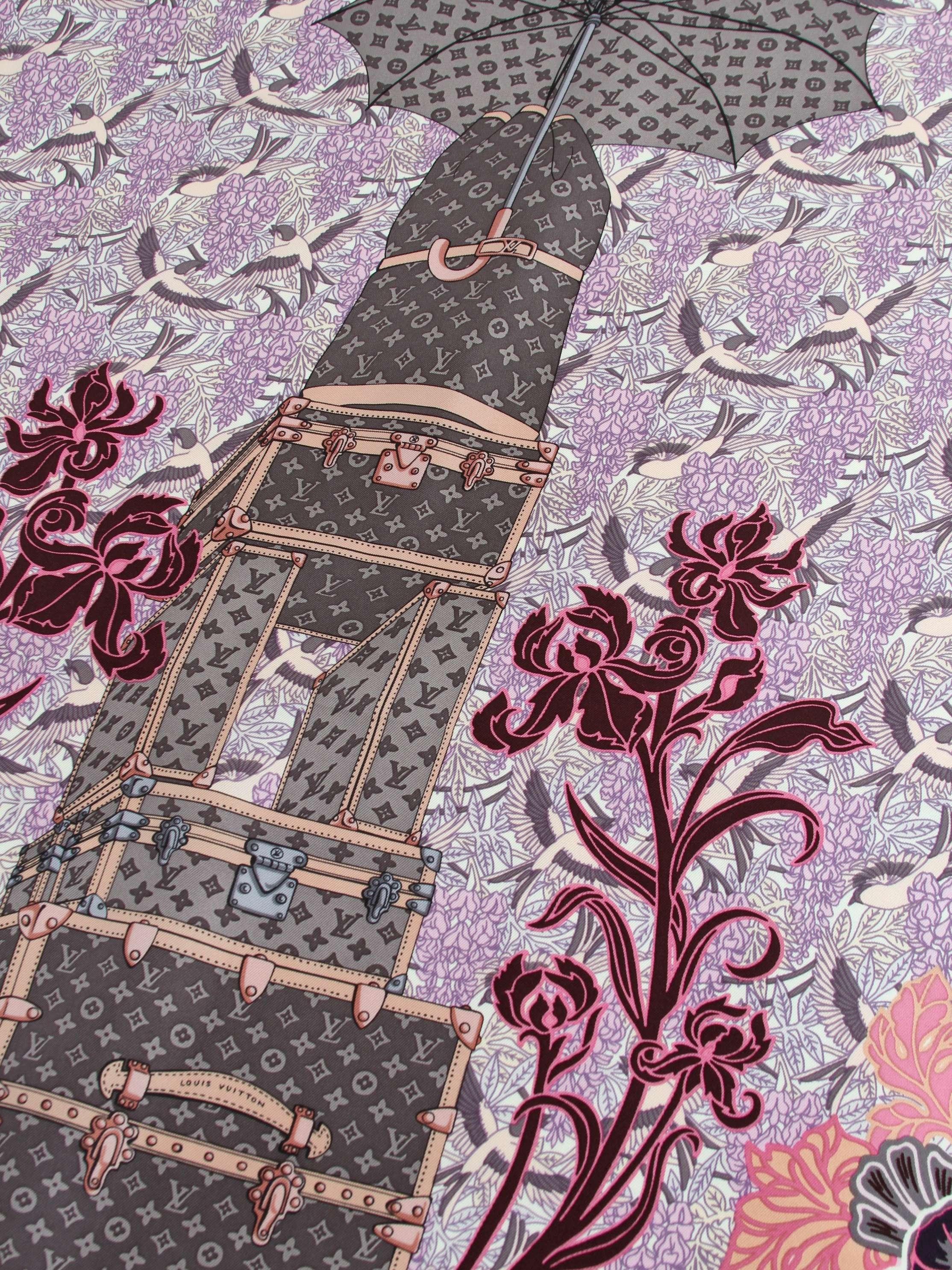 Louis Vuitton Silk Scarf, фото 4