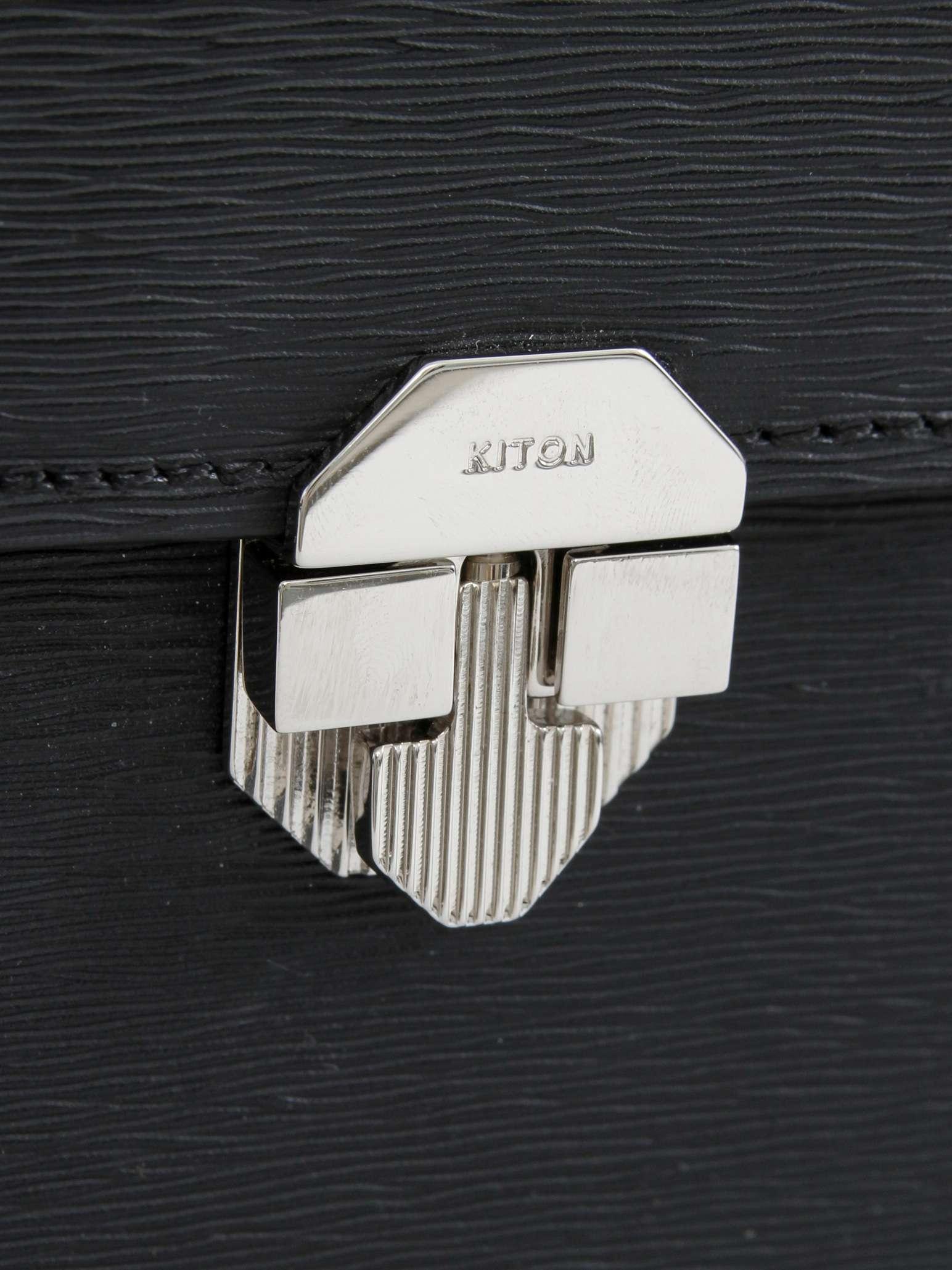 Kiton Leather Bag, фото 4