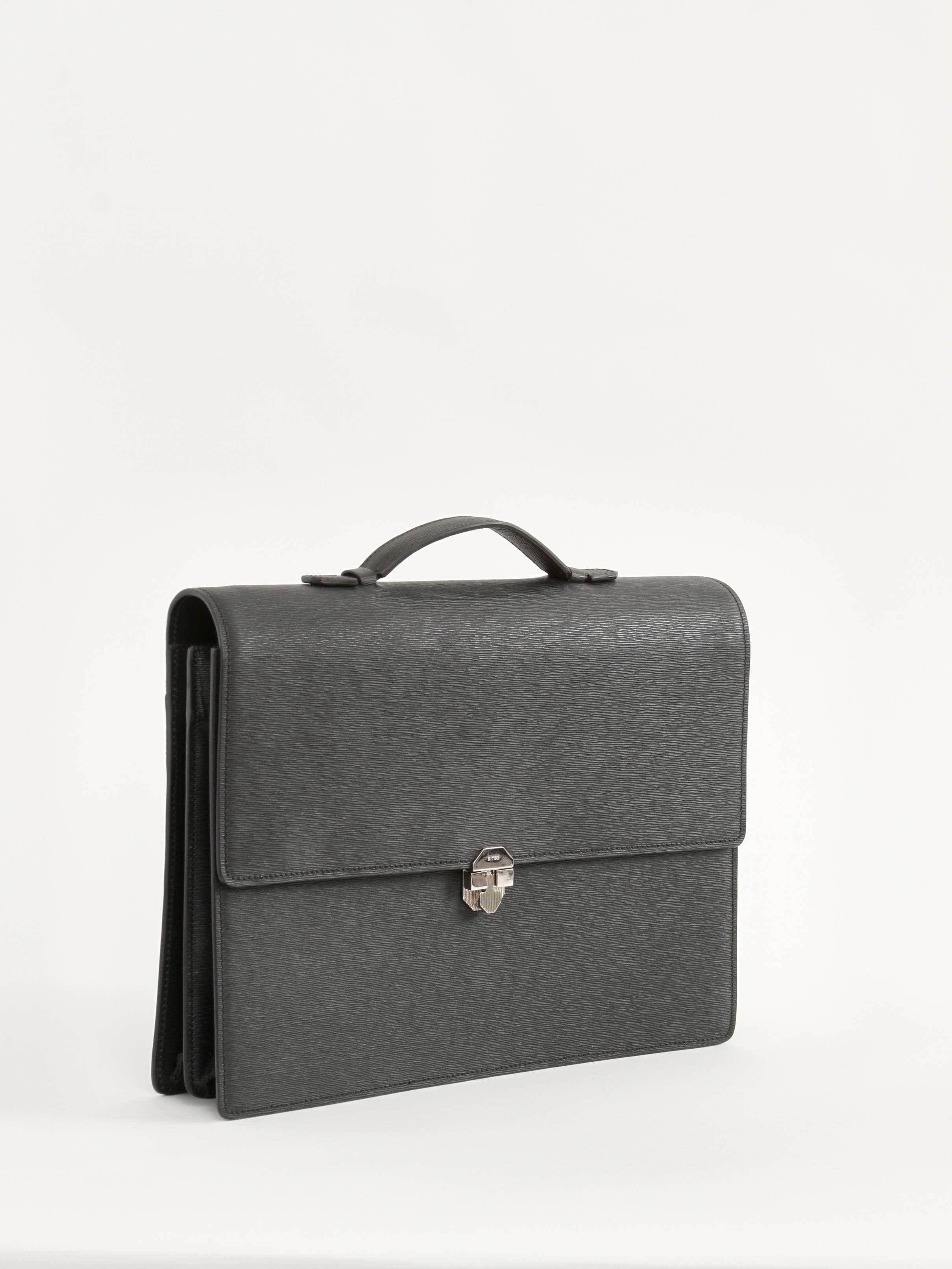 Kiton Leather Bag, фото 2