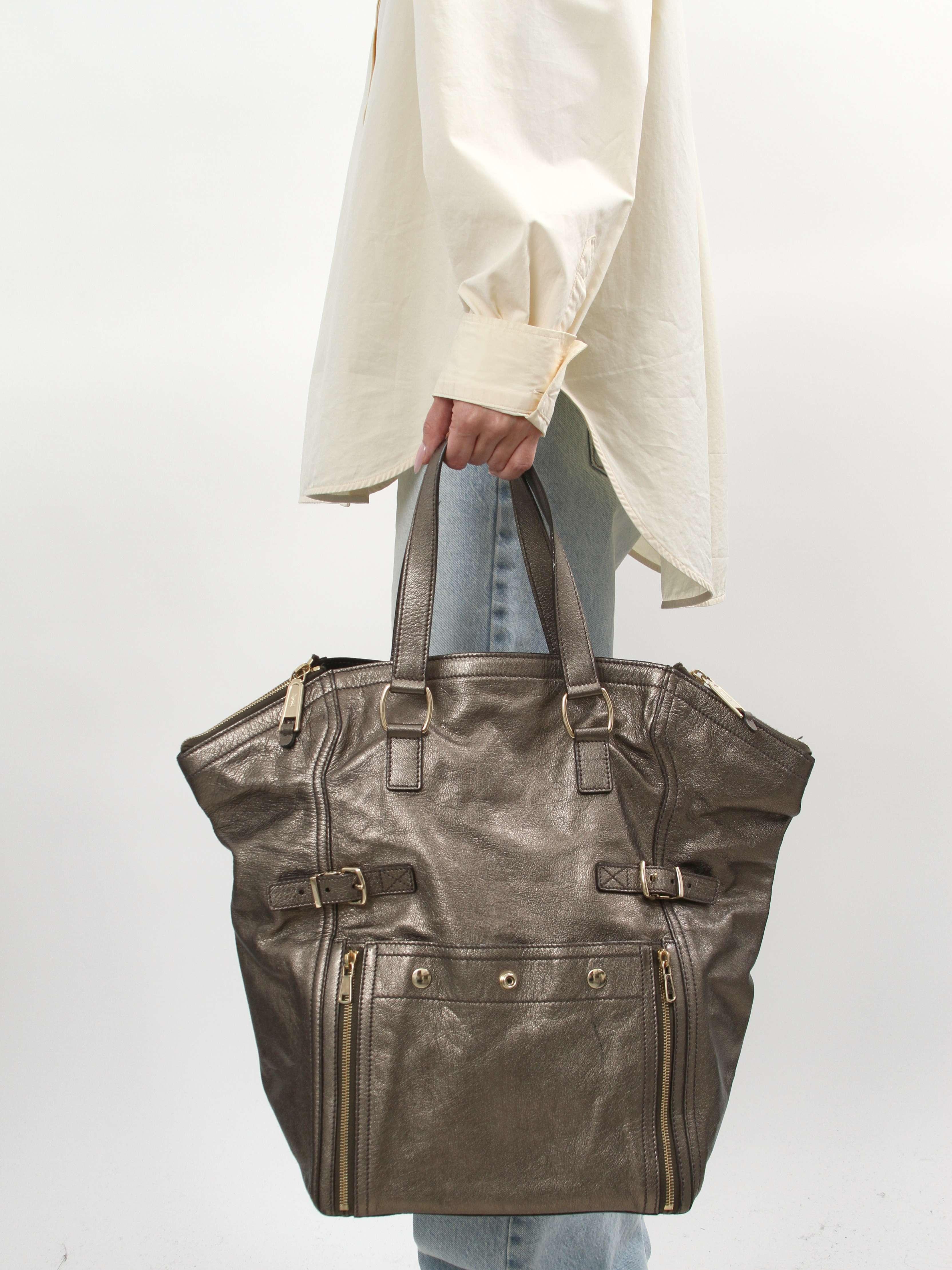Saint Laurent Leather Bag, фото 2