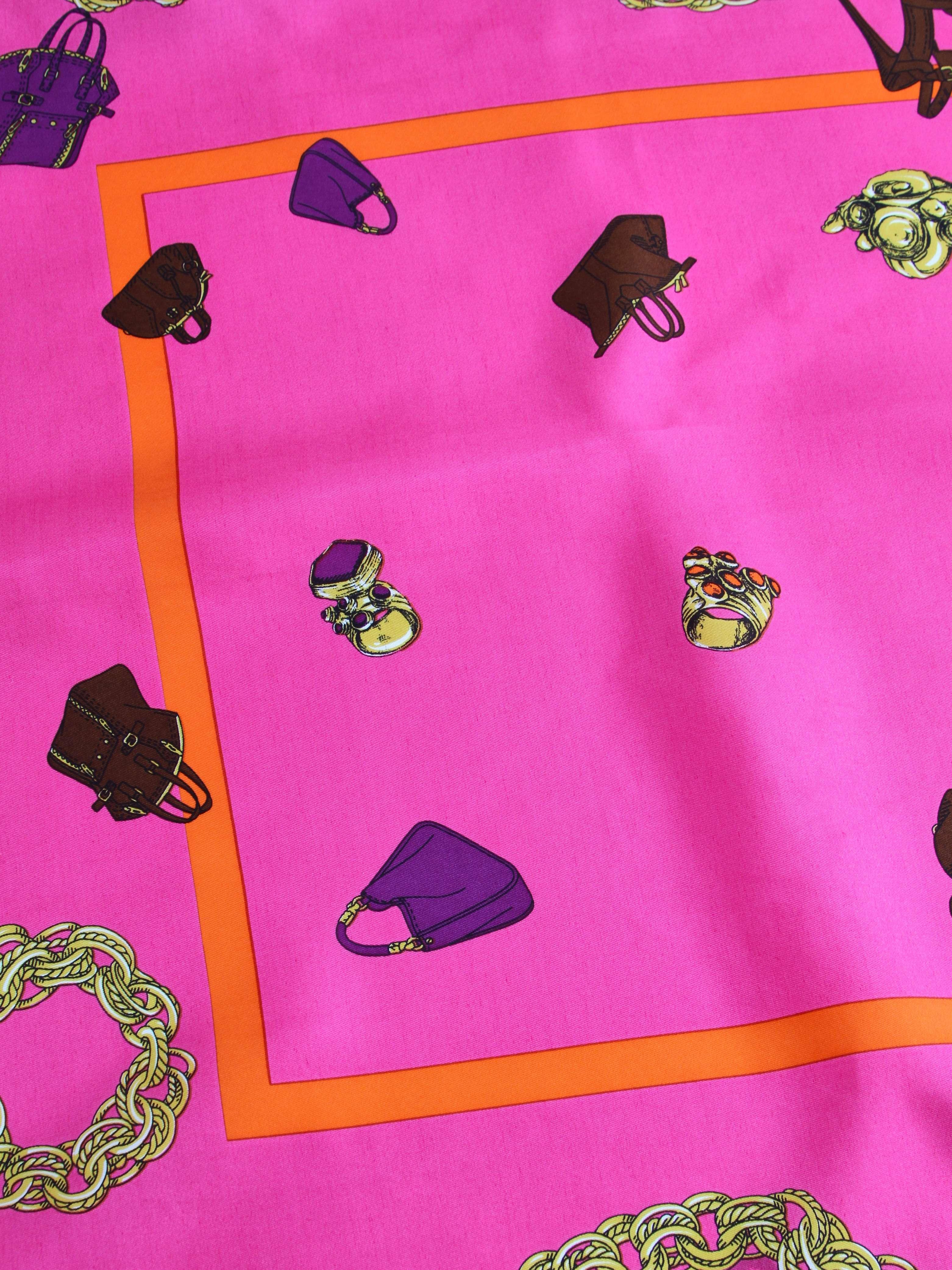 Saint Laurent Silk Scarf, фото 5